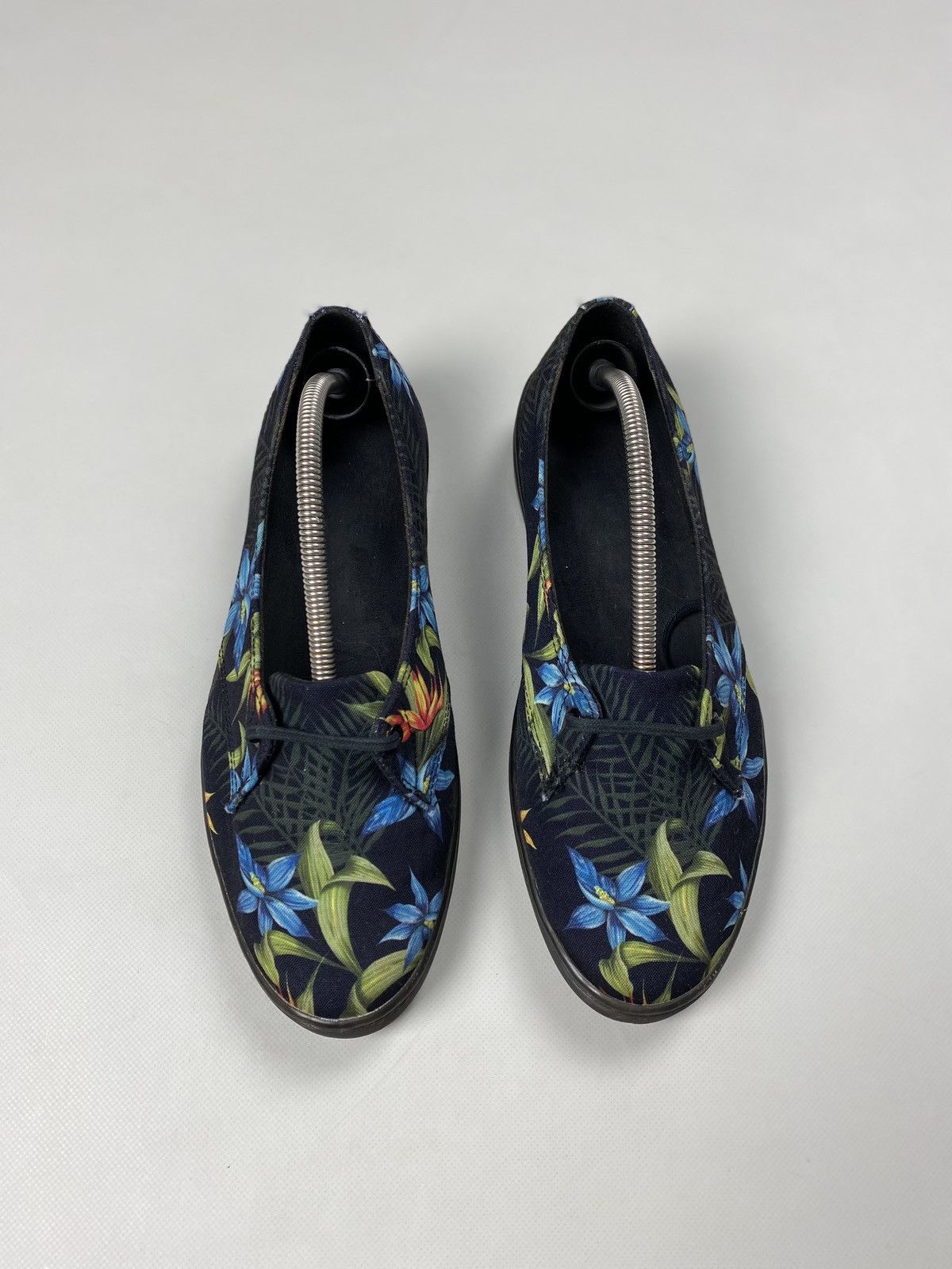 Dr. Martens Dr. Martens Morada Canvas Black Hawaiian Ballets Flats Size US 11 / IT 41 - 6 Thumbnail