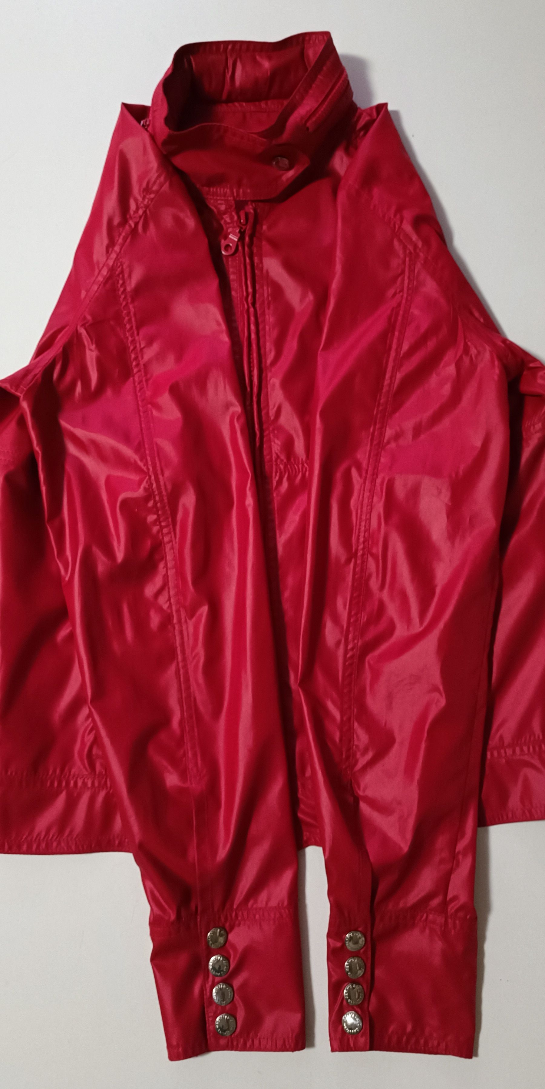 Jean Paul Gaultier Early 2000's - Biker red nylon jacket Size S / US 4 / IT 40 - 21 Thumbnail