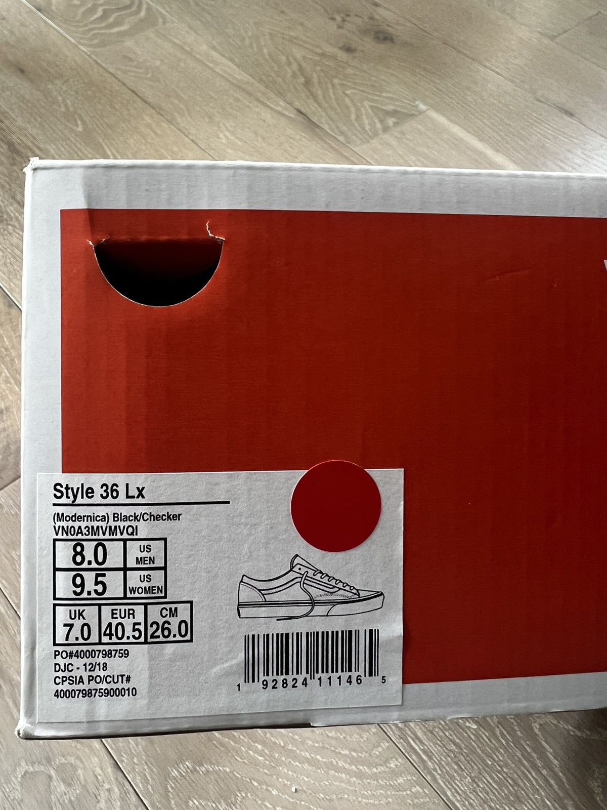 Vans Vans x modernica checker Size US 8 / EU 41 - 5 Thumbnail