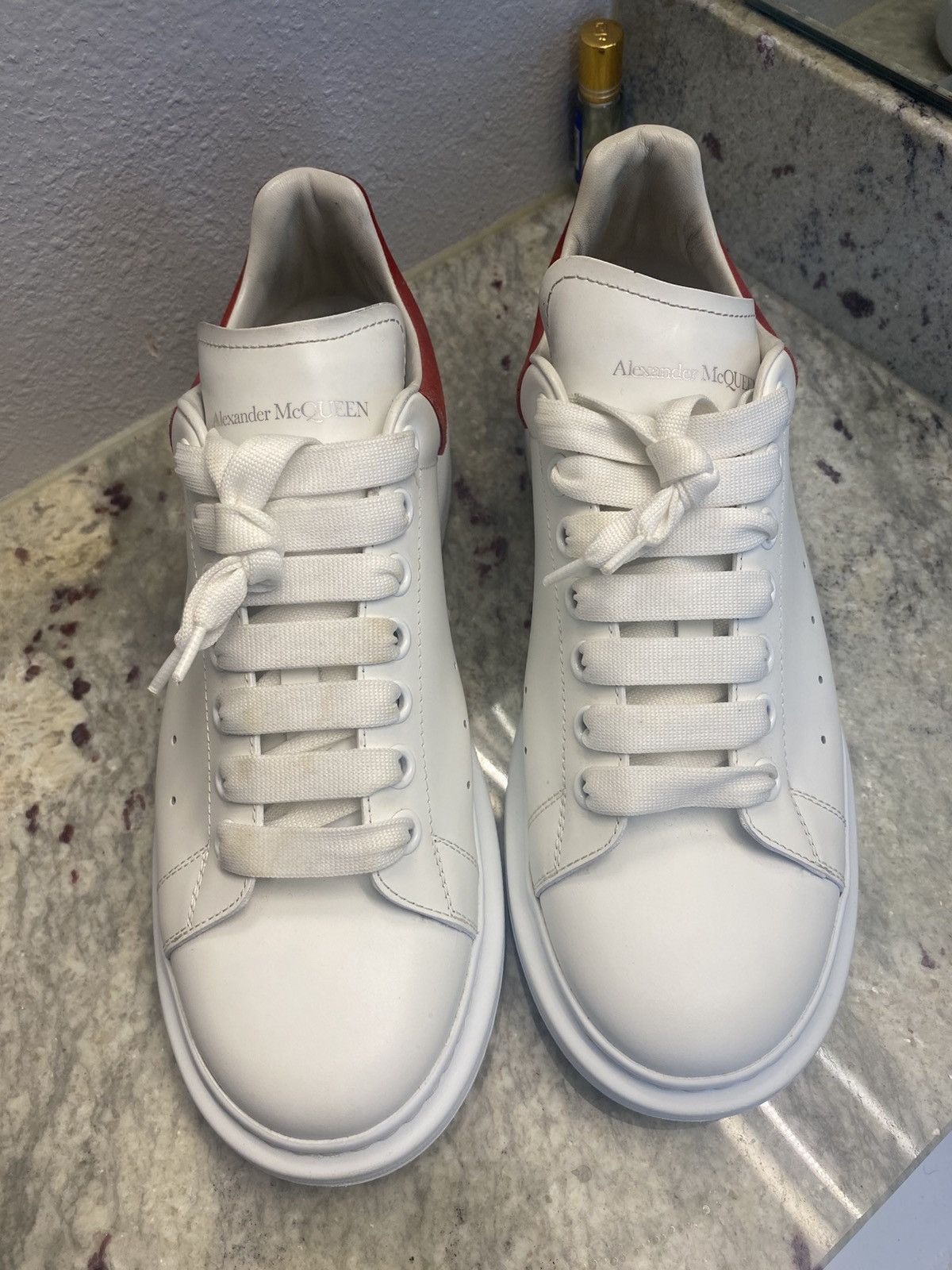 Alexander McQueen Red Alexander McQueen Size US 11 / EU 44 - 1 Thumbnail