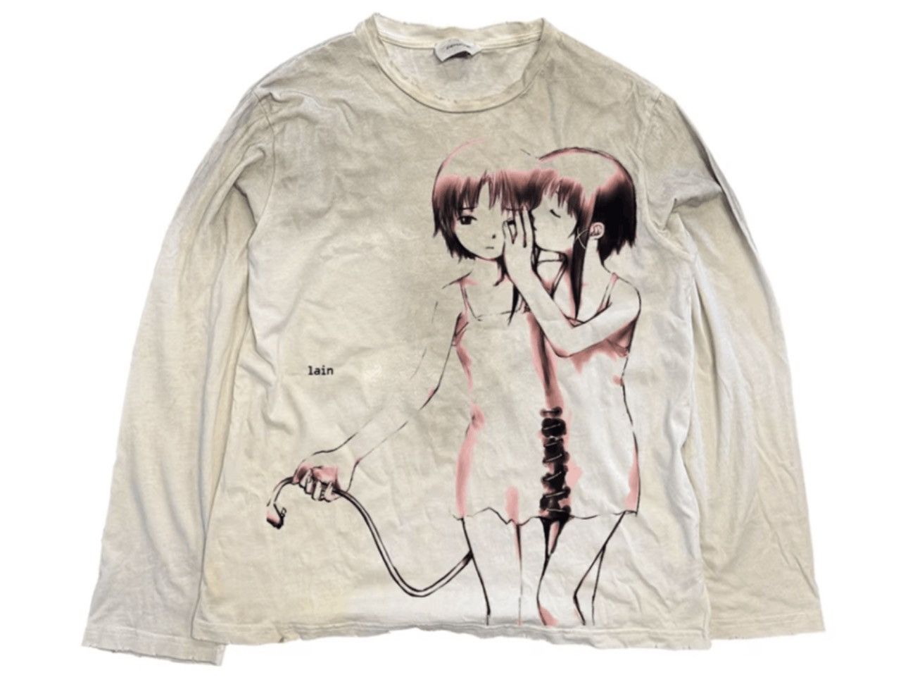 Japanese Brand Vintage Washed Long Sleeves T-Shirt Size US XL / EU 56 / 4 - 3 Thumbnail