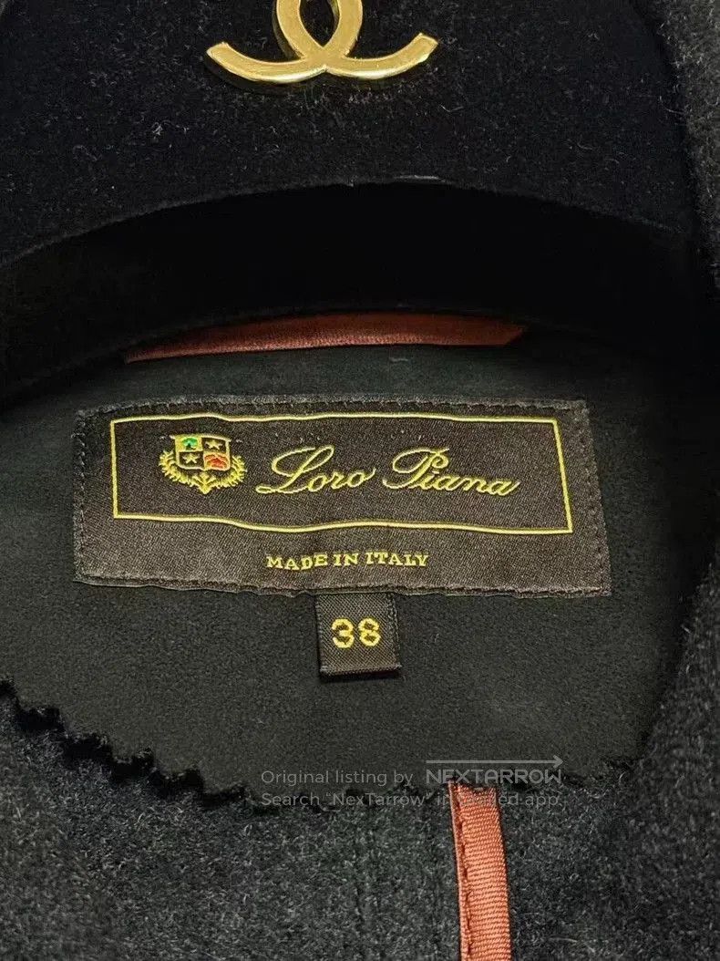 Loro Piana Loro Piana Black Cashmere Coat. Size US S / EU 44-46 / 1 - 5 Thumbnail