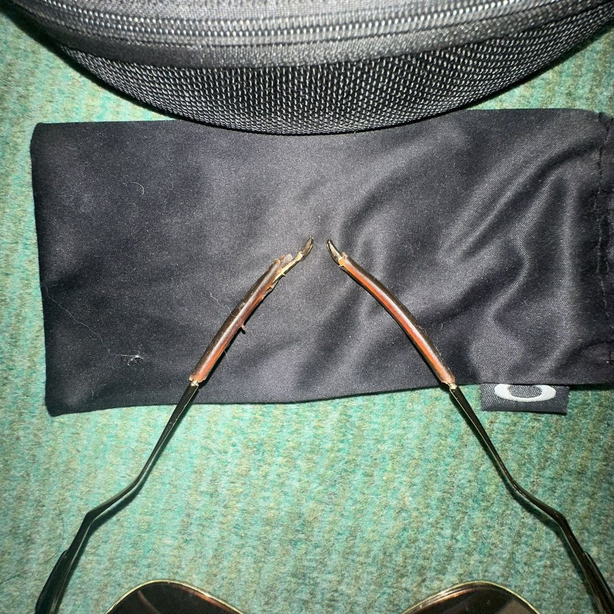 Oakley 2006 Oakley Crosshair S Gold Sport sunglasses vintage 00 Size ONE SIZE - 7 Thumbnail