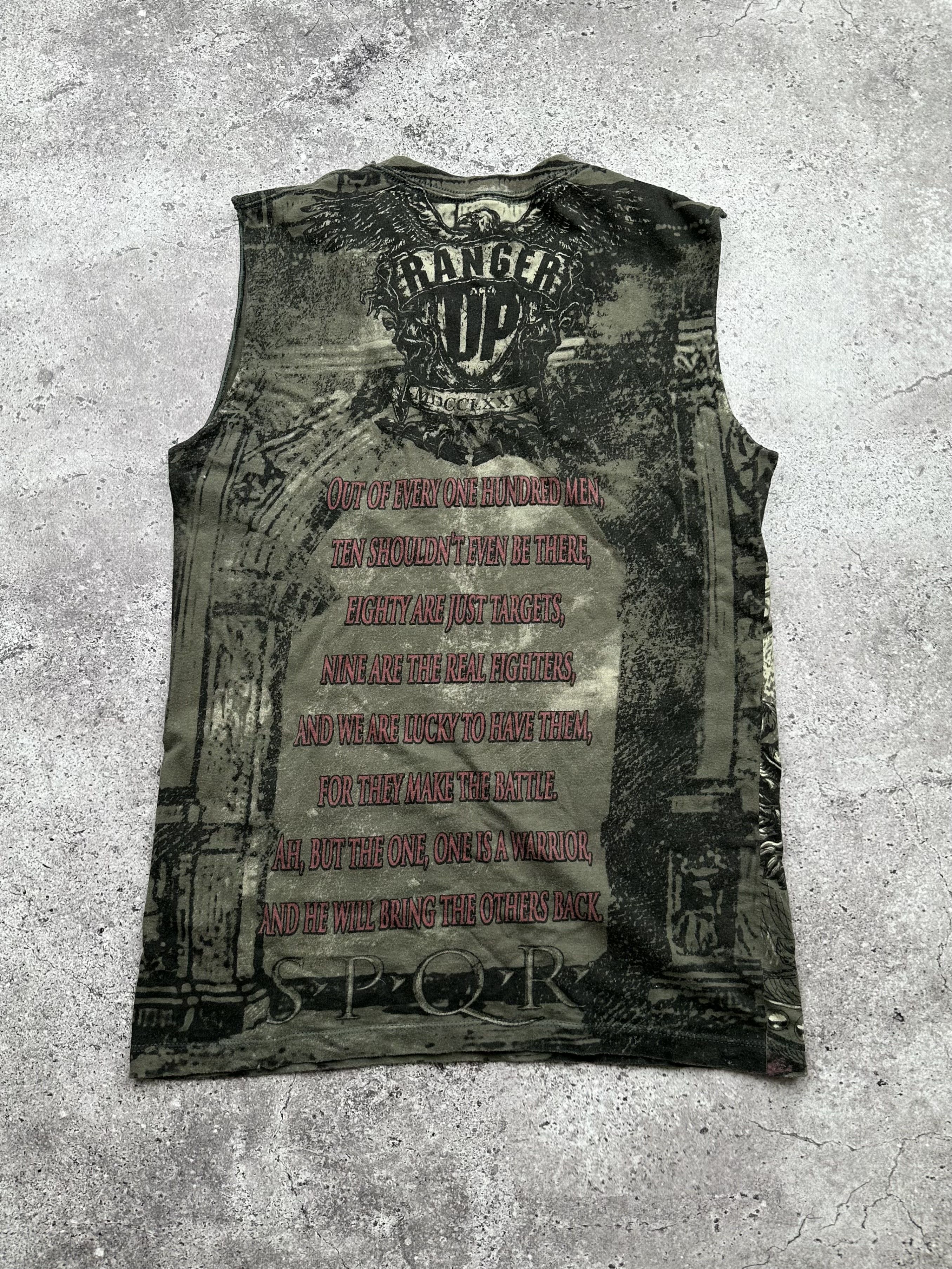 Japanese Brand Vintage Printed Tank Top C303(V273)(E8) Size US S / EU 44-46 / 1 - 3 Thumbnail