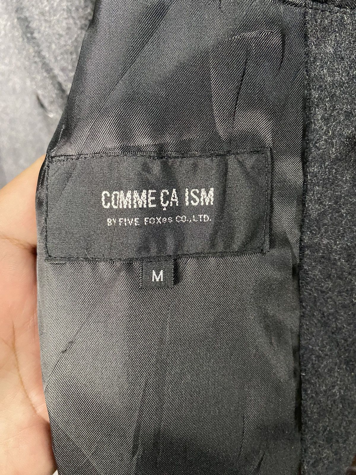 Comme Ca Ism × Japanese Brand Vintage Comme Ca Ism Co Ltd Double Breast Wool Jacket Size US M / EU 48-50 / 2 - 9 Thumbnail