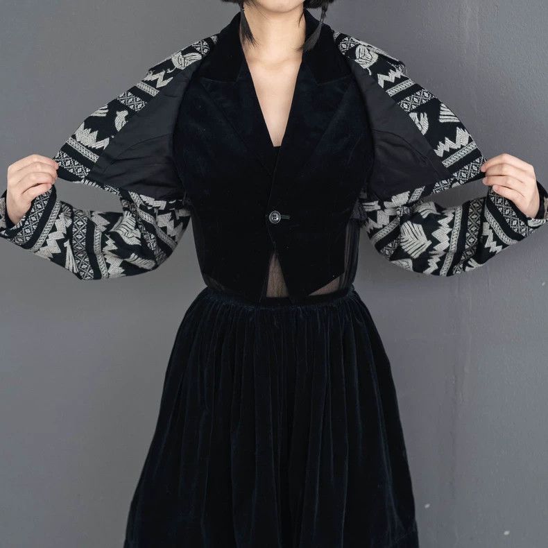 Comme des Garcons Comme Des Garcons Bird embroidered coat Size M / US 6-8 / IT 42-44 - 6 Thumbnail
