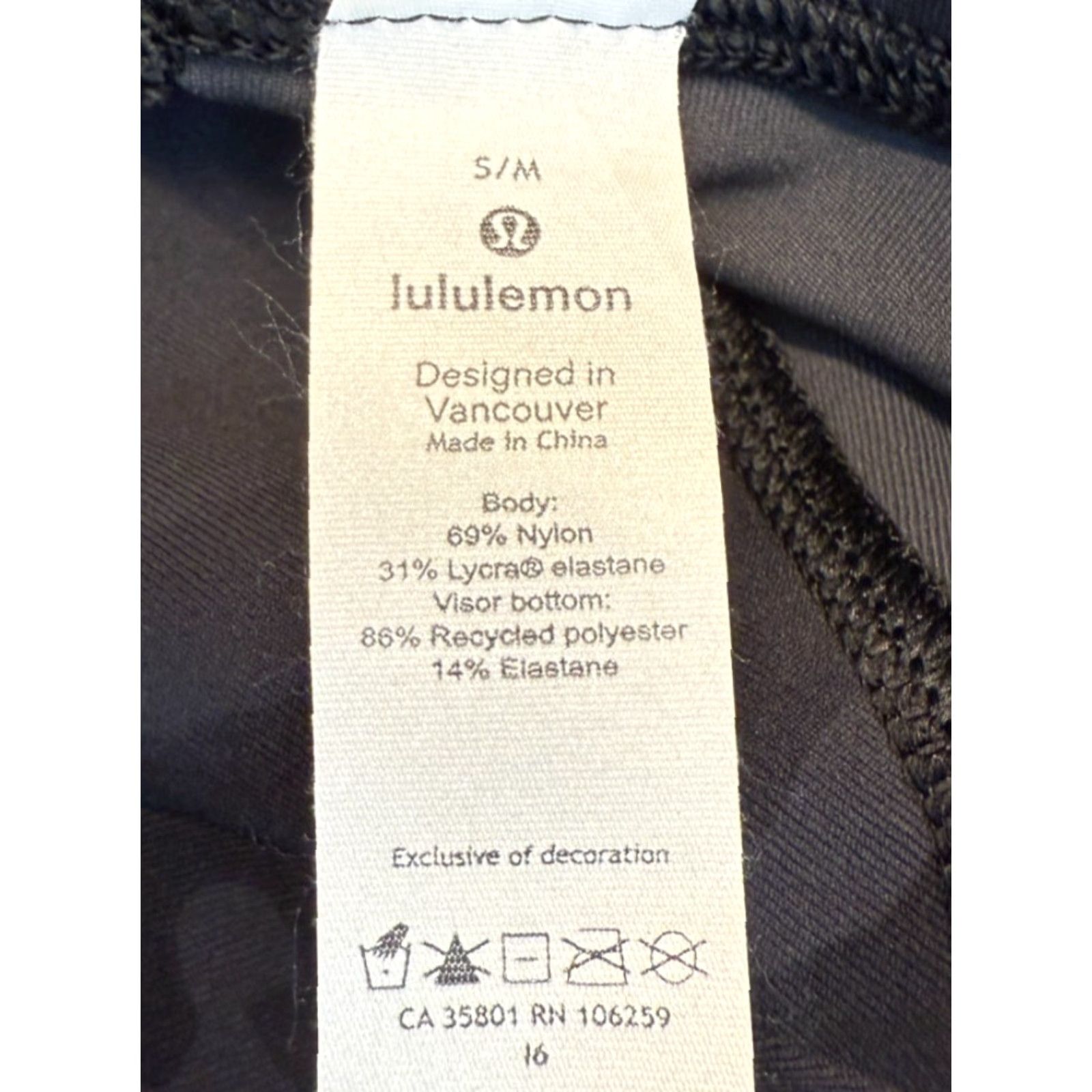 Lululemon Lululemon Hat Women Small Gray Camo Beach Hike Golf Travel Pickleball Resort Size ONE SIZE - 7 Thumbnail