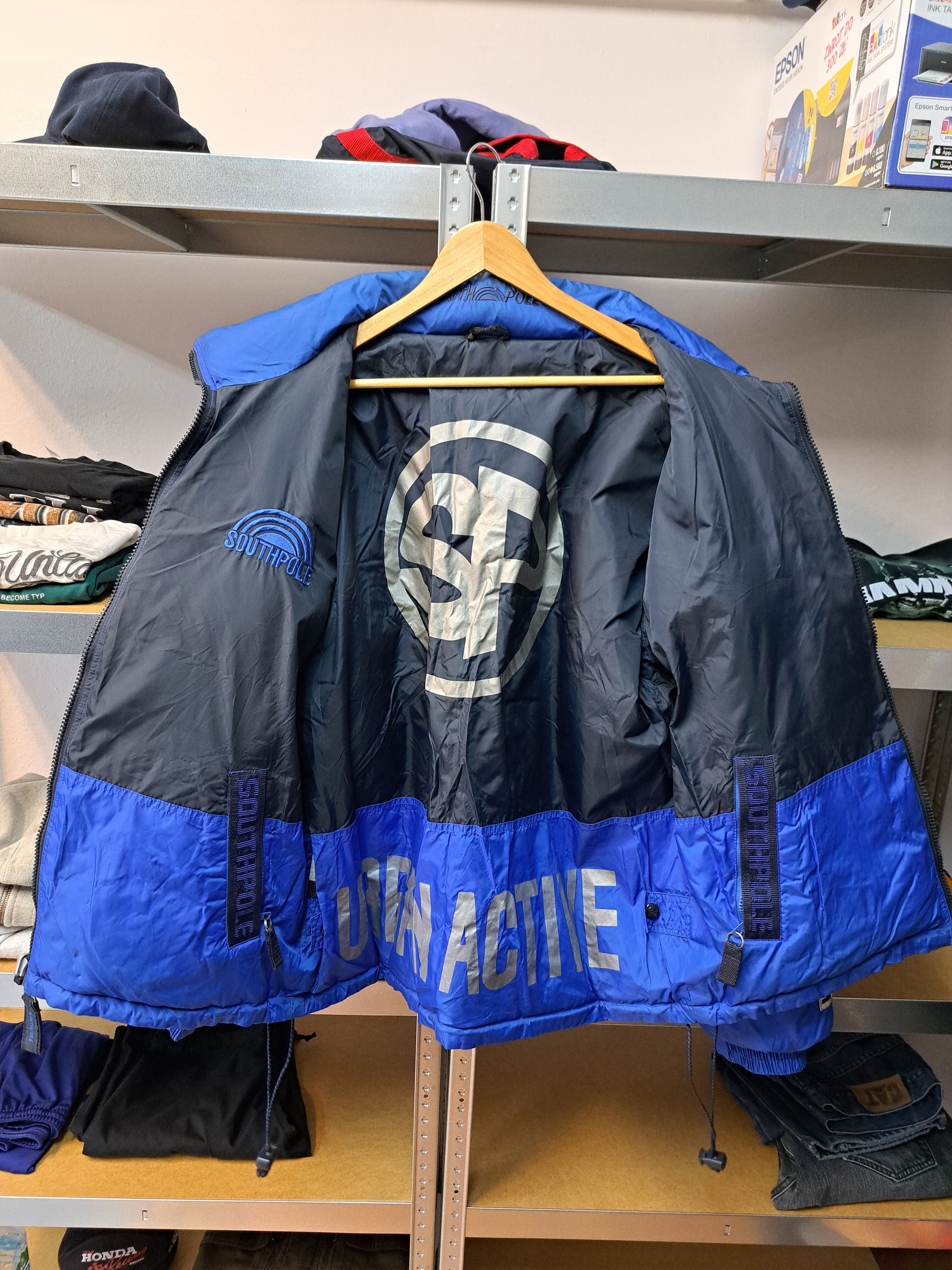 Southpole 2 in 1 Vintage 90s Southpole Reversible Down Puffer Jacket Size US L / EU 52-54 / 3 - 9 Thumbnail
