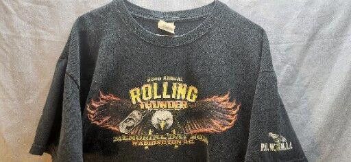 Gildan 23rd Annual Memorial Day Rolling Thunder Tshirt Size Large Size US L / EU 52-54 / 3 - 2 Thumbnail