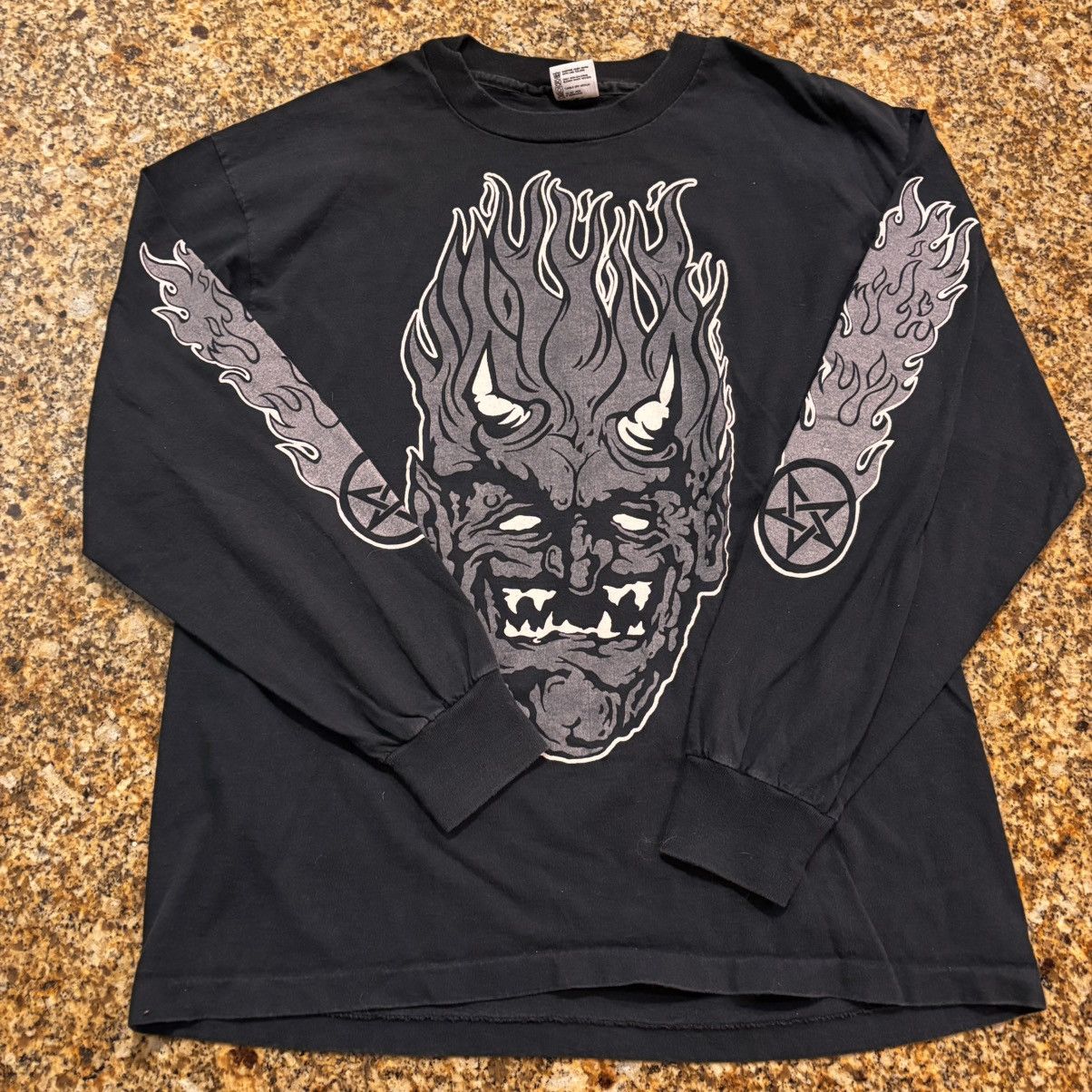 Anvil White Zombie 92–93 Tour Long Sleeve Tee USA XL Size US XL / EU 56 / 4 - 1 Thumbnail
