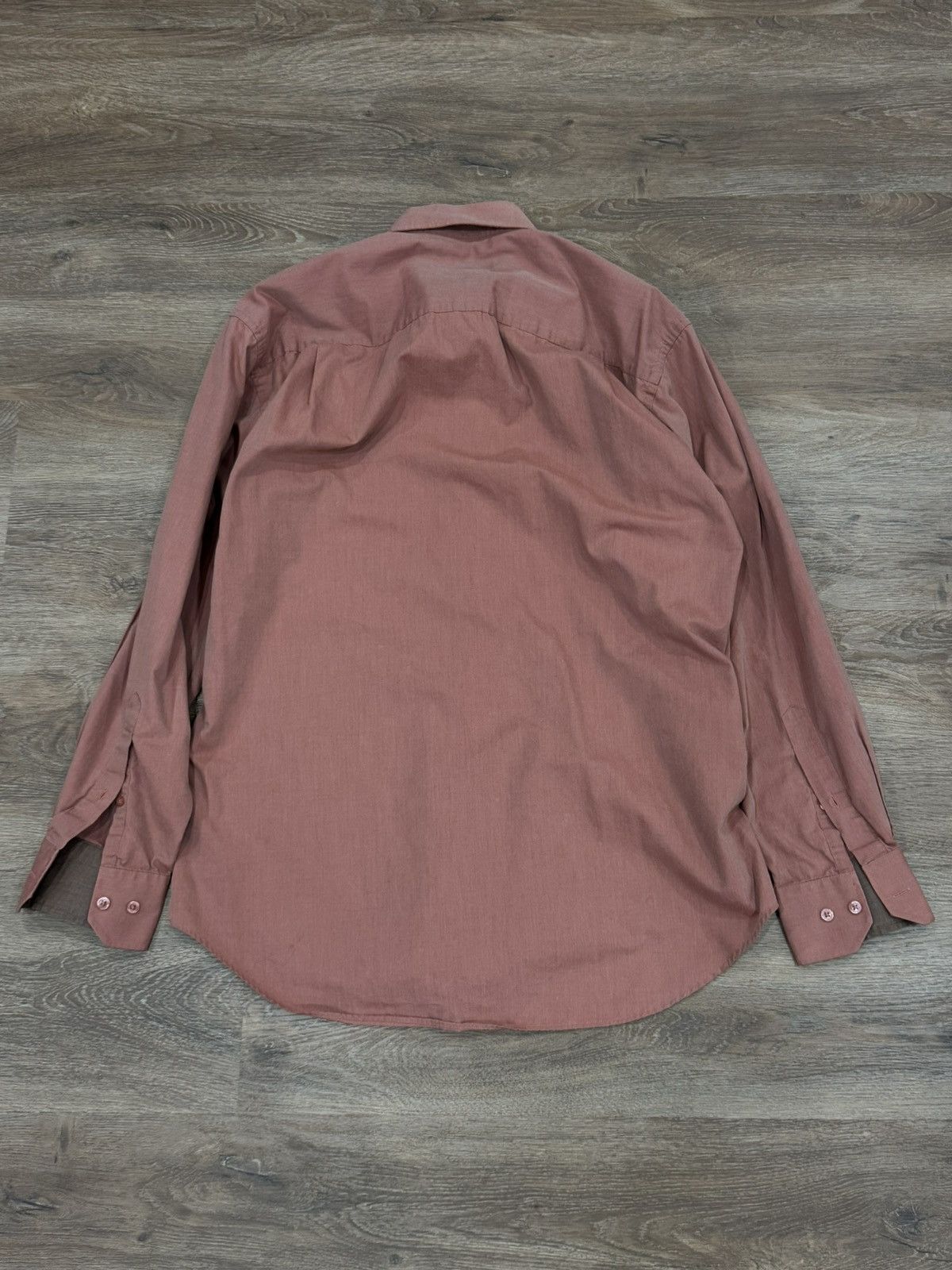 Balmain Balmain Paris Button Up Shirt – Dusty Rose Size US M / EU 48-50 / 2 - 2 Thumbnail