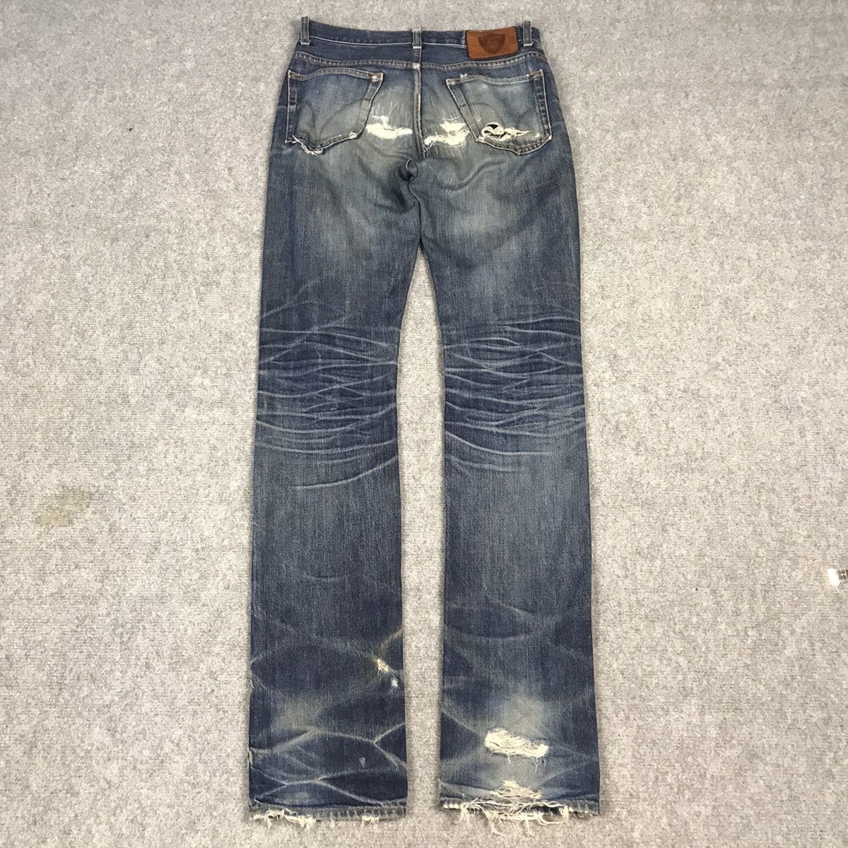 Hysteric Glamour × Japanese Brand HYSTERIC GLAMOUR DENIM DISTRESSED SKINNY JEANS PANT Size US 27 - 9 Thumbnail