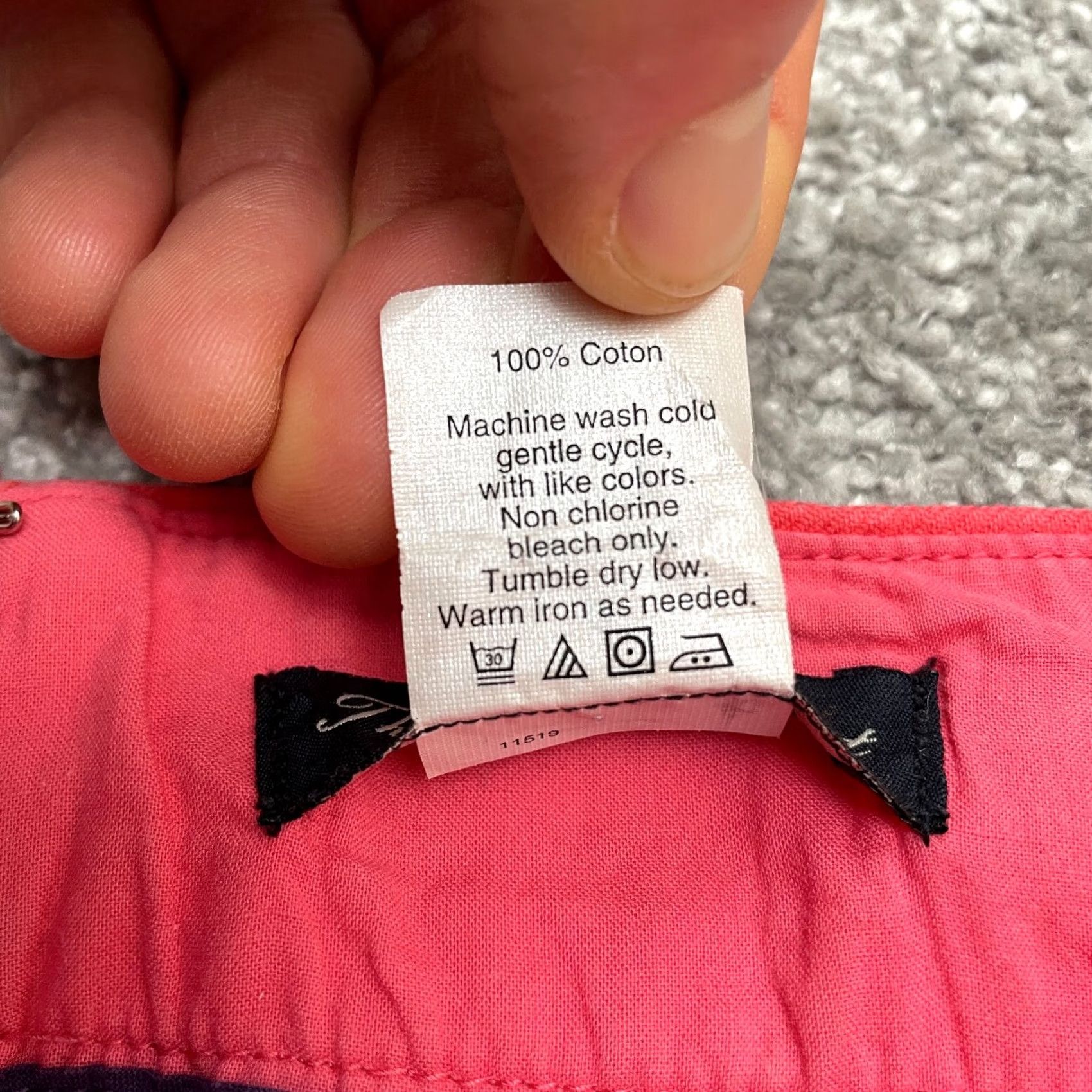 J.Crew VINTAGE J.Crew The Pencil Skirt Skirt Womens 0 Pink Knee Length Straight Cotton Pockets Work Size 25" / US 0 / IT 36 - 5 Thumbnail