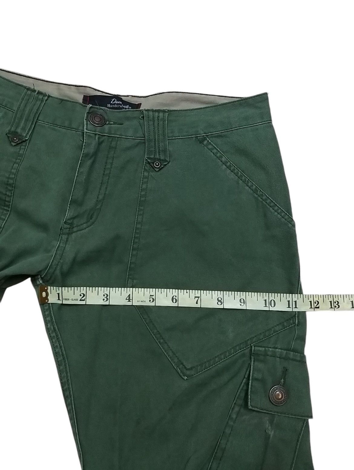 Japanese Brand SICK🔥DOMINATE HANDCRAFTED JEANS CARGO UTILITY PANT Size US 32 / EU 48 - 11 Thumbnail