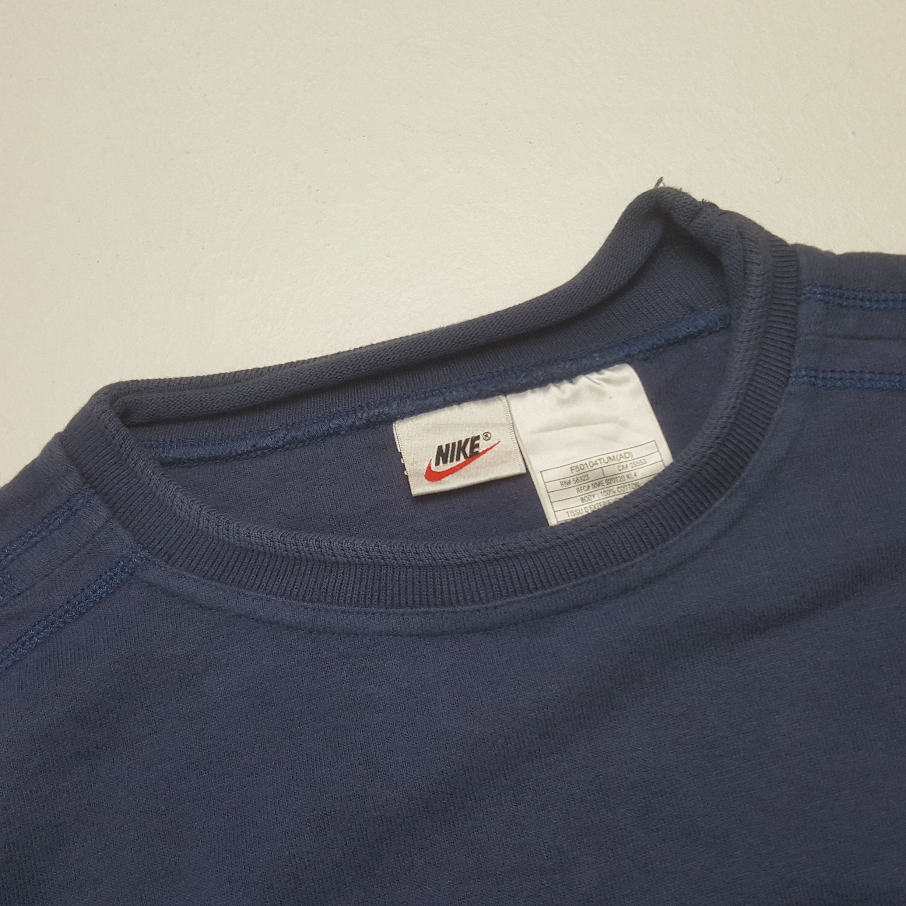 Nike Vintage NIKE Air Embroidery Sweatshirt Size US S / EU 44-46 / 1 - 5 Thumbnail