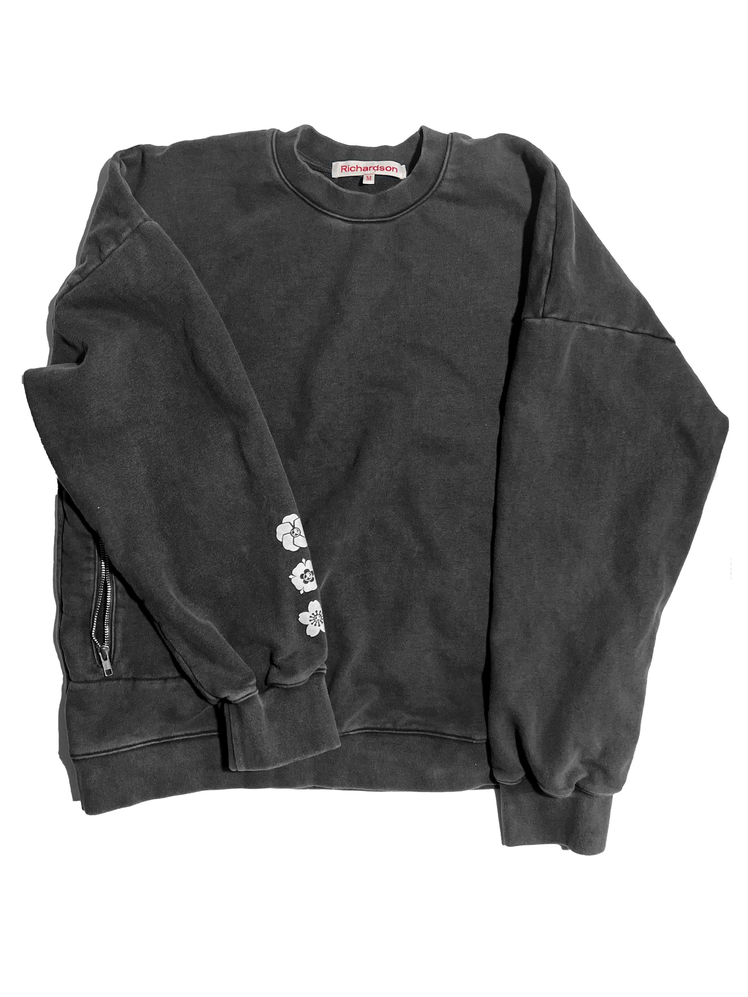 Richardson Drop Shoulder Crewneck sweater with zipper Pocket Size US M / EU 48-50 / 2 - 2 Thumbnail