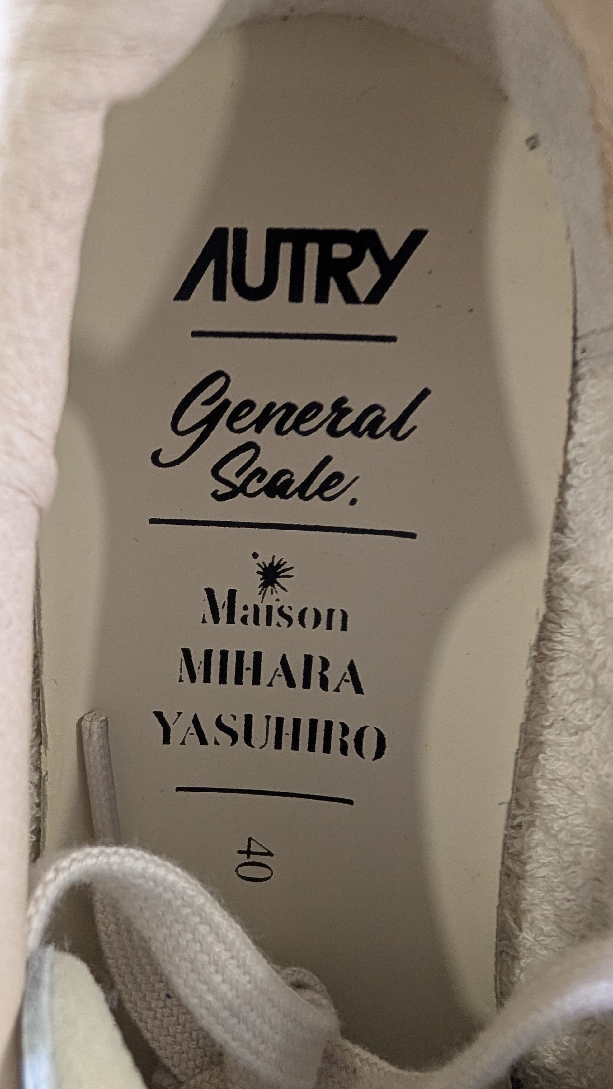 AUTRY Autry x Maison Mihara Yasuhiro Super Vintage Low Sneakers 10 Size US 10 / IT 40 - 6 Thumbnail