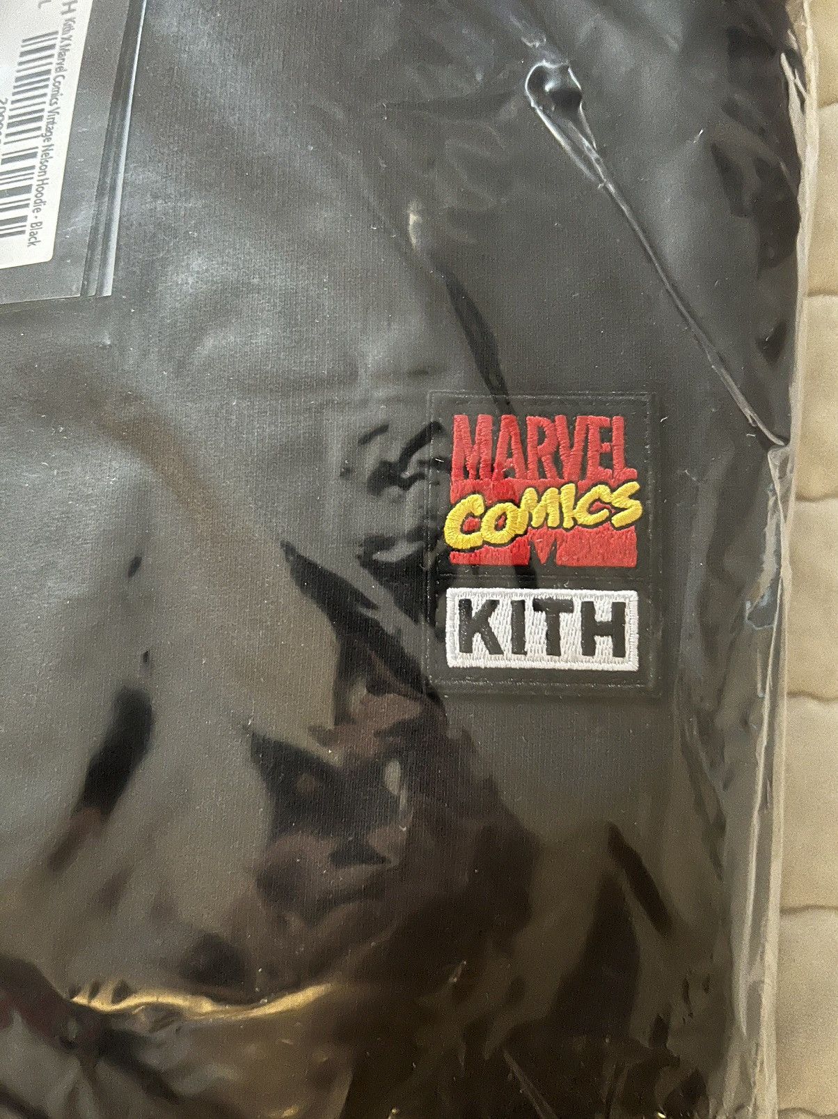 Kith × Marvel Comics Marvel | Kith Comics Vintage Nelson Hoodie Black XL Size US XL / EU 56 / 4 - 7 Thumbnail