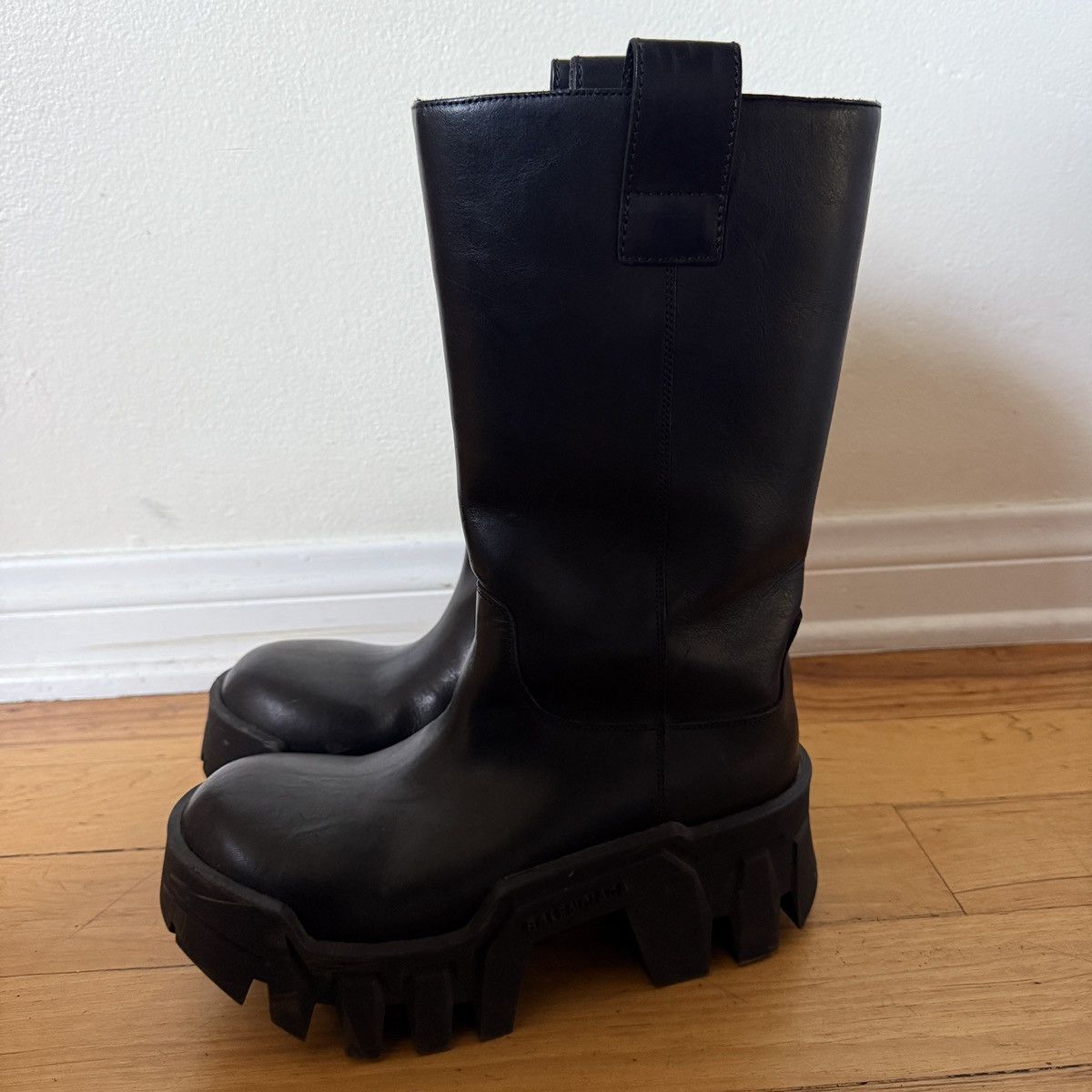 Balenciaga Balenciaga black bulldozer boots Size US 6 / IT 36 - 2 Thumbnail