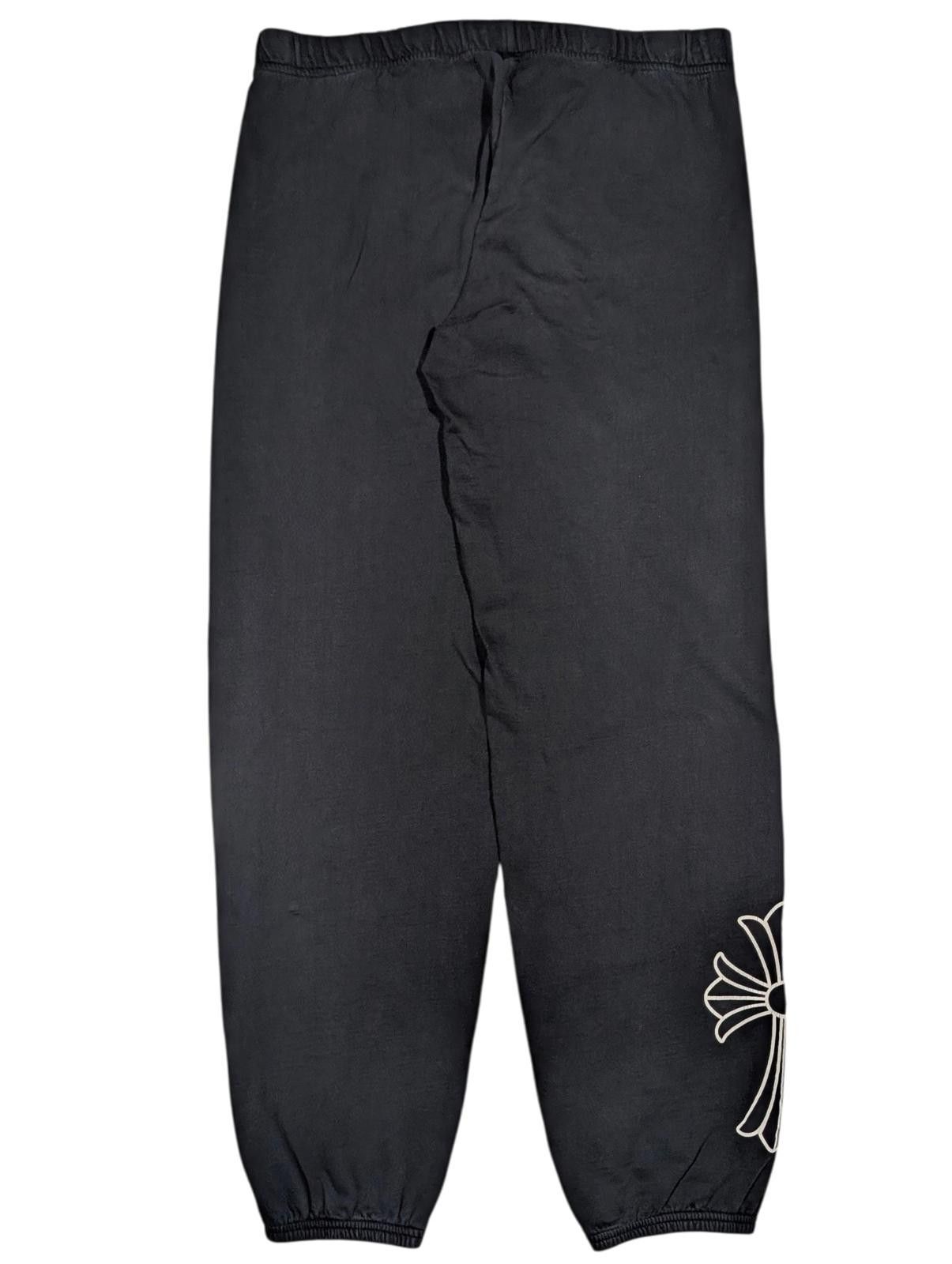 Chrome Hearts Vintage Cross Logo Sweatpants Size US 32 / EU 48 - 2 Thumbnail