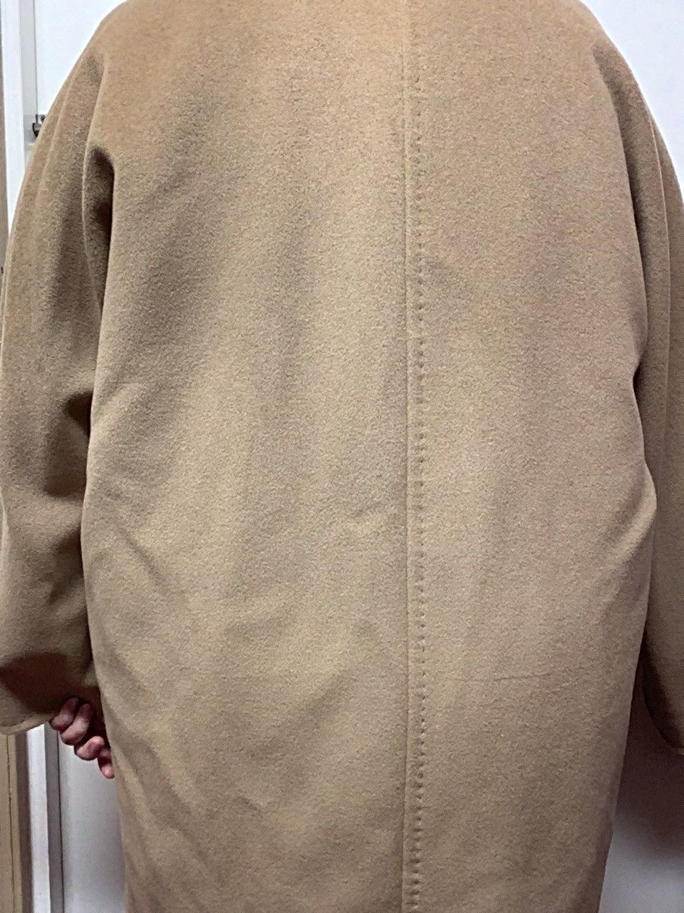Max Mara Max Mara 101801 Rebus Short Coat in Tan Size L / US 10 / IT 46 - 3 Thumbnail
