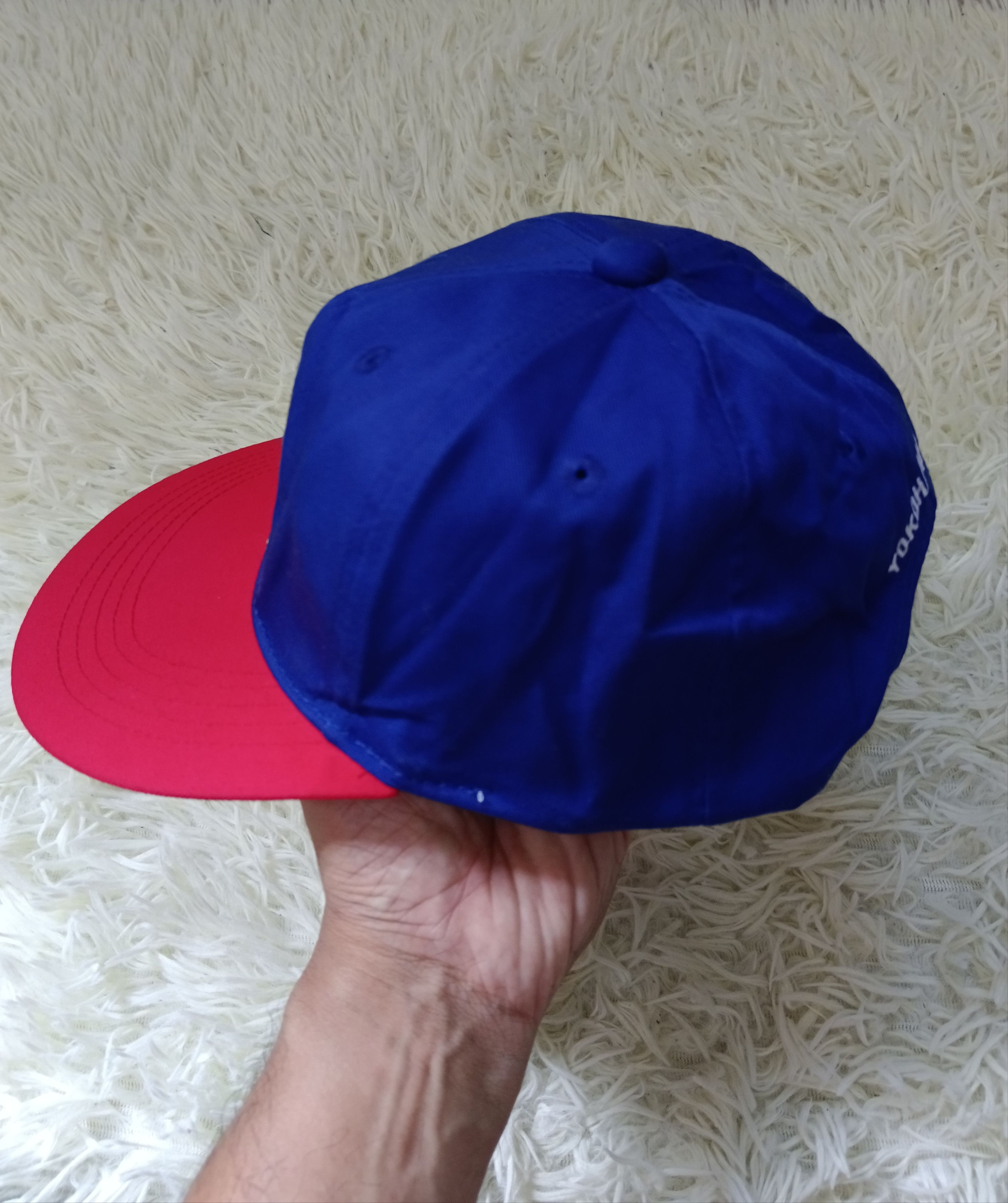 Vintage 90s J.LUAGUE YOKOHAMA MARINOS HAT Size ONE SIZE - 3 Thumbnail