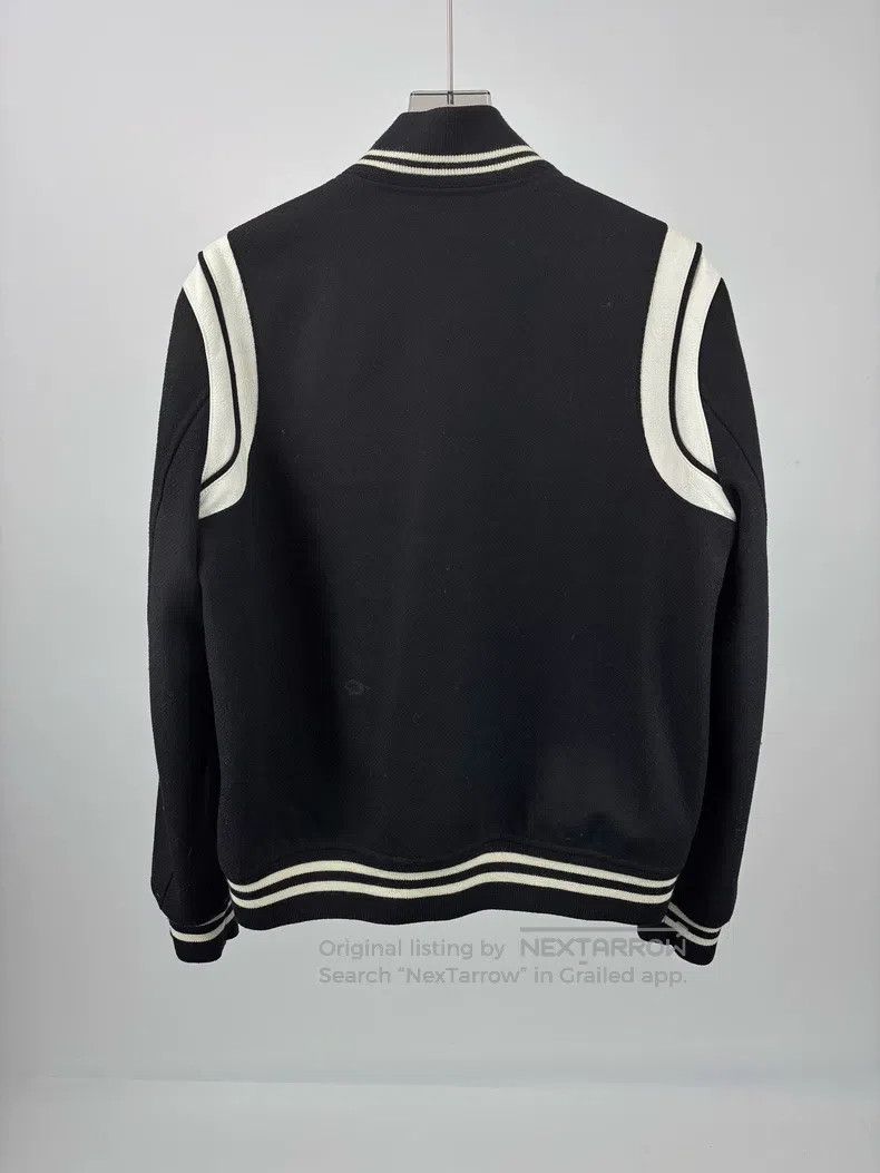 Saint Laurent Paris Saint Laurent Paris Black and white baseball jacket Size US L / EU 52-54 / 3 - 2 Thumbnail
