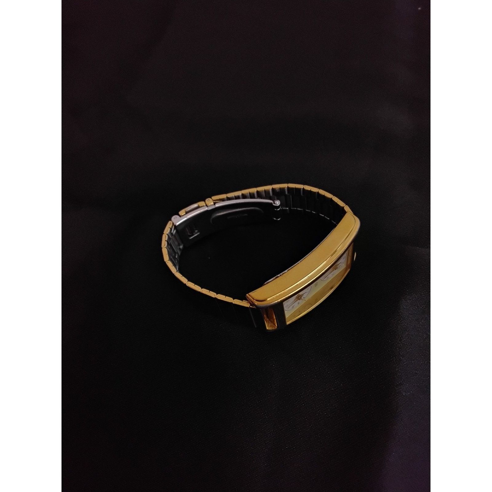 Other Avalon Dual Time Zone Watch Ladies Rectangular Face Gold Size ONE SIZE - 3 Thumbnail
