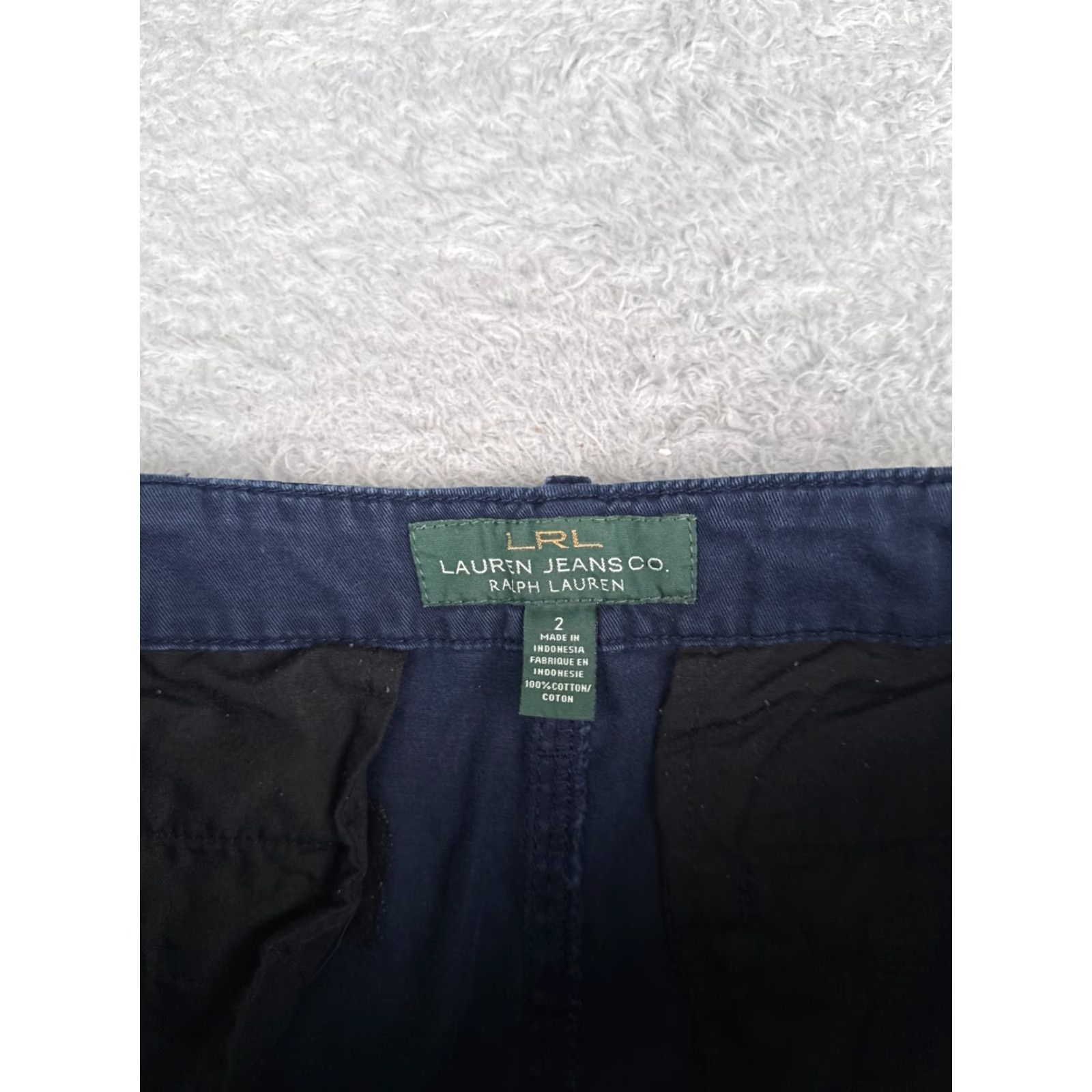 Ralph Lauren Lauren Ralph Lauren Shorts Women 2 Blue 100% Cotton Twill Chino 5-Pocket Regular Fit Mid Rise 28x9 Casual, Travel, Workwear Womens Blue 2 Size 26" / US 2 / IT 38 - 7 Thumbnail