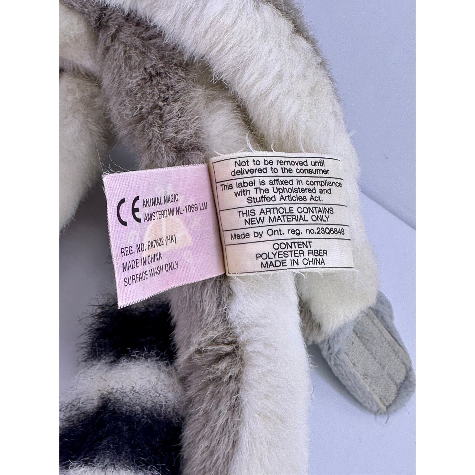 & Other Stories Ring Tailed Lemur Stuffed Animal Plush Tangerine Press Size ONE SIZE - 7 Thumbnail