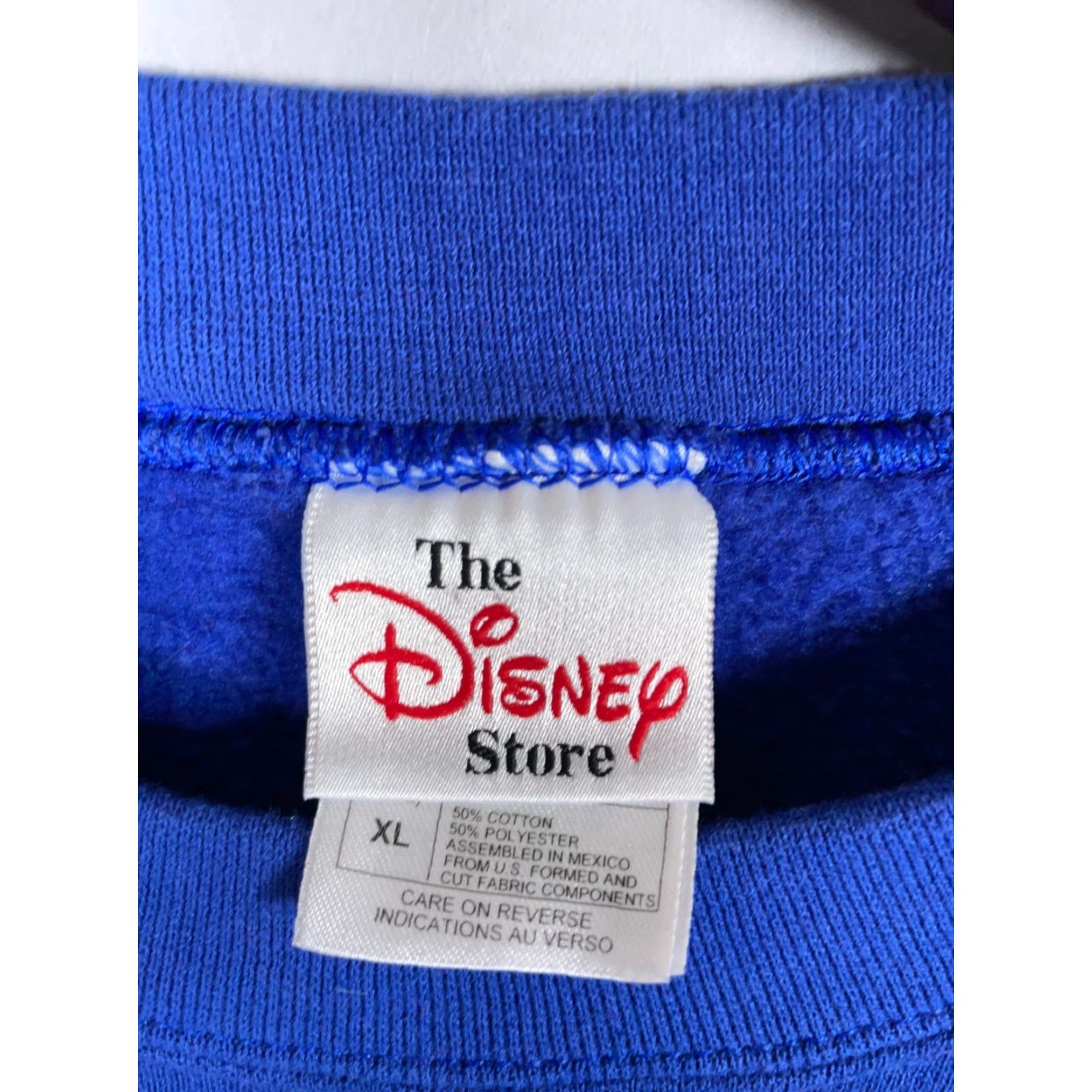 Disney VINTAGE Disney Minnie Mouse Sweatshirt Adult XL Blue Crewneck 90s Cartoon Disney Store Minnie Skirt Womens XL Blue Sweater Pullover Size XL / US 12-14 / IT 48-50 - 3 Thumbnail