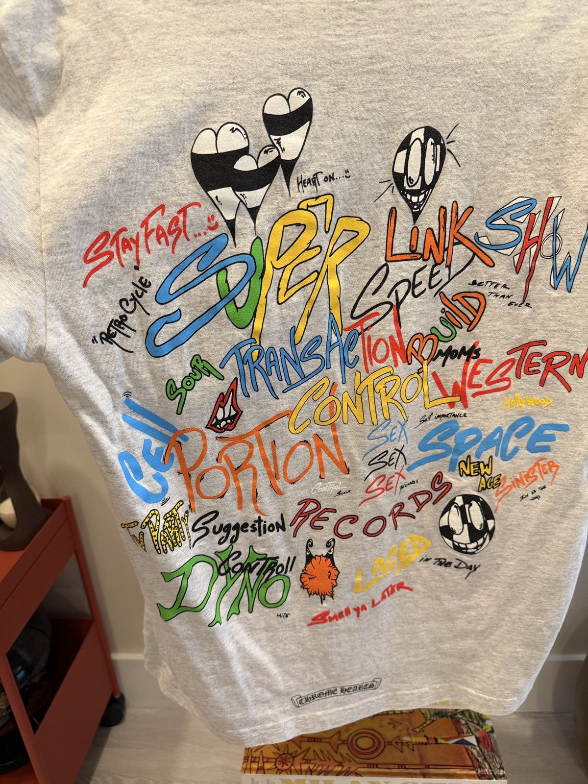 (RARE) Chrome Hearts Sex Records Tee
