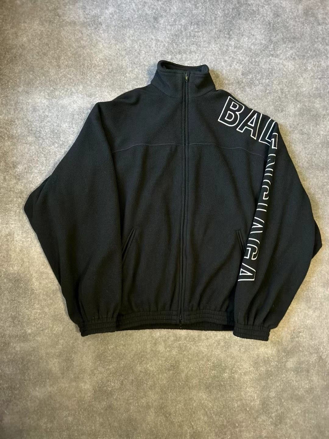 Balenciaga Balenciaga 23 logo Liu Haoran same style polar fleece jacke Size US S / EU 44-46 / 1 - 1 Thumbnail