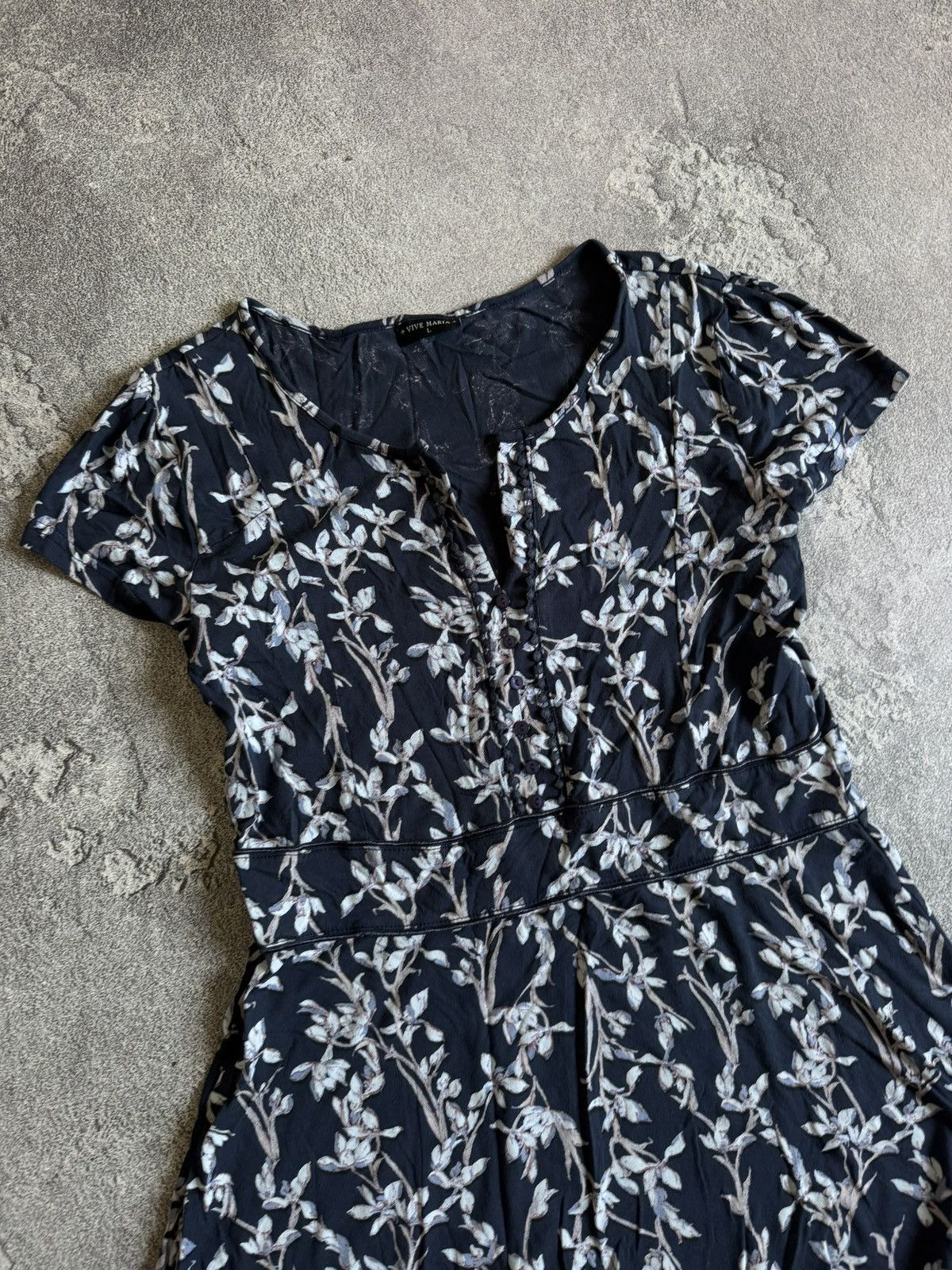 Other + Vive Maria + L/size dress 👗 all printed flowers 🌺 Size L / US 10 / IT 46 - 2 Thumbnail