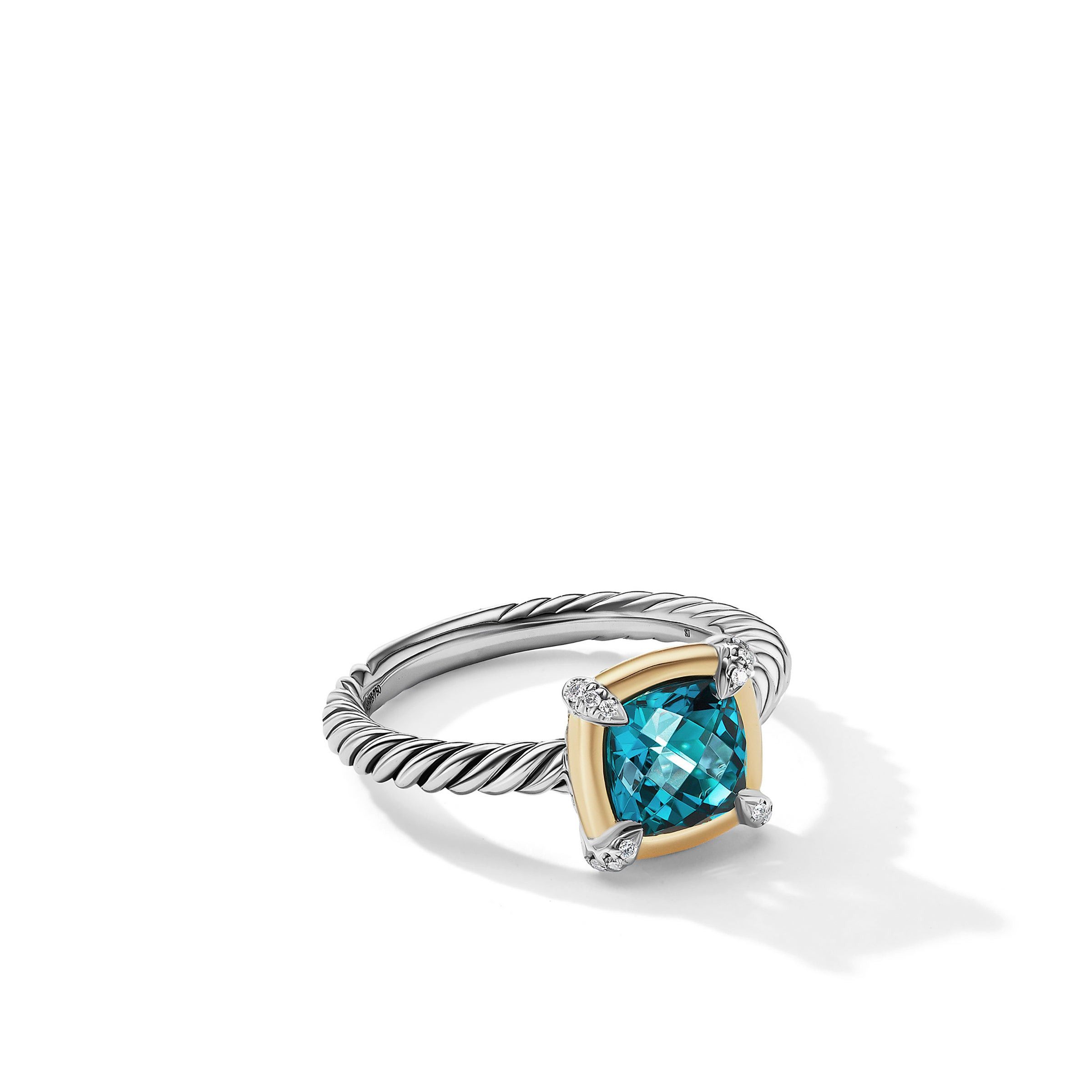 David Yurman o1w1db10525 R17114D Size:6/Chatelaine Ring in Silver Size ONE SIZE - 1 Preview