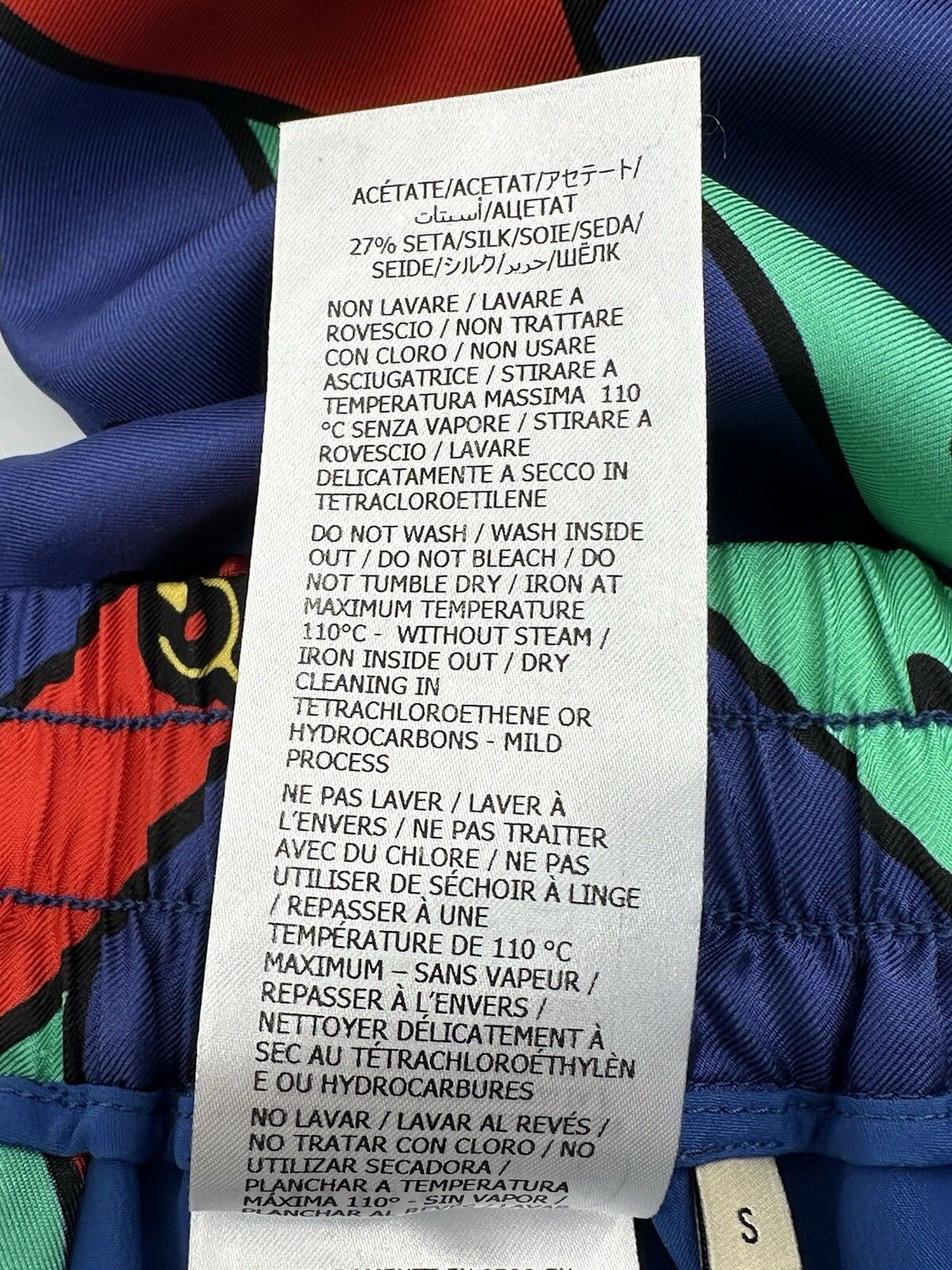 Gucci New Silk Pants Woman Gucci Size-S Size 27" / US 4 / IT 40 - 15 Thumbnail