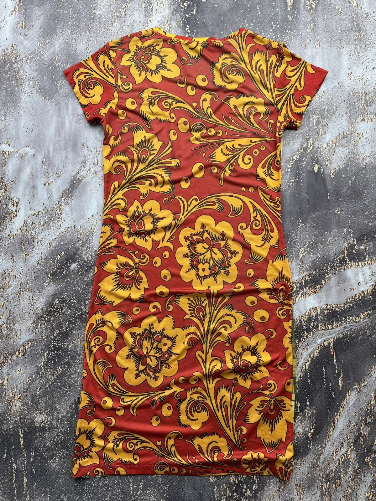 Denis Simachev Denis Simachev Vintage Printed Mini Dress Size S / US 4 / IT 40 - 9 Thumbnail