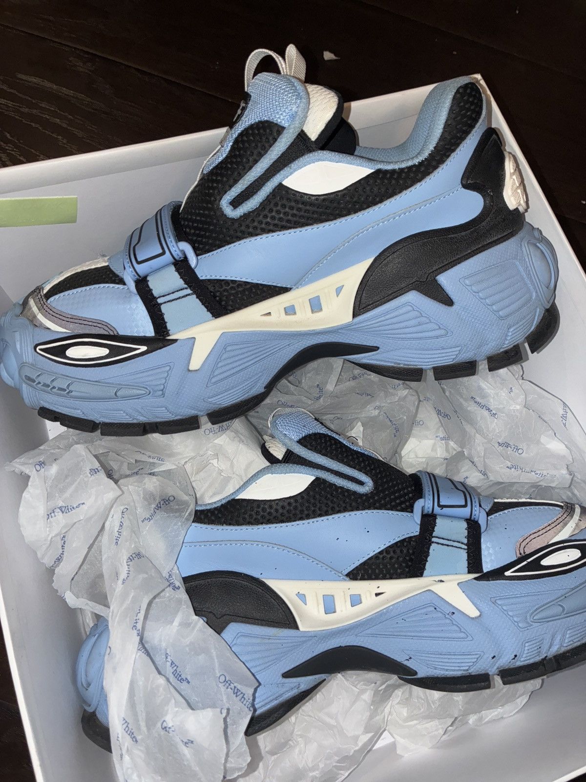 Off-White Blue off white sneakers Size US 9 / EU 42 - 3 Thumbnail