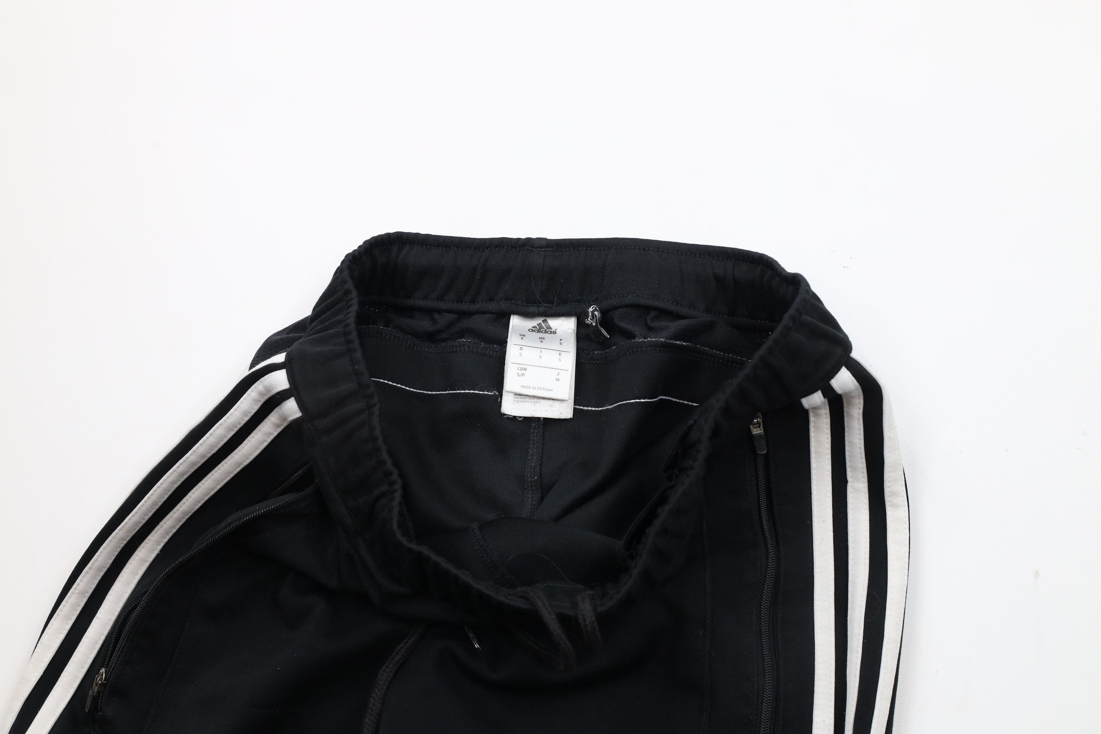 Adidas × Vintage Vintage Adidas Tapered Leg Soccer Warm Up Pants Black Size US 32 / EU 48 - 8 Thumbnail