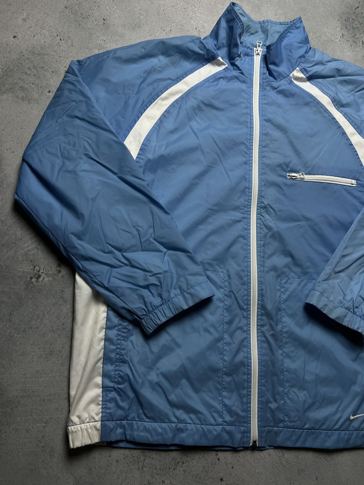 Nike 🇺🇸 Nike Vintage Zipper Jacket swoosh logo y2k 90s Zip-Up rare Size US L / EU 52-54 / 3 - 5 Thumbnail