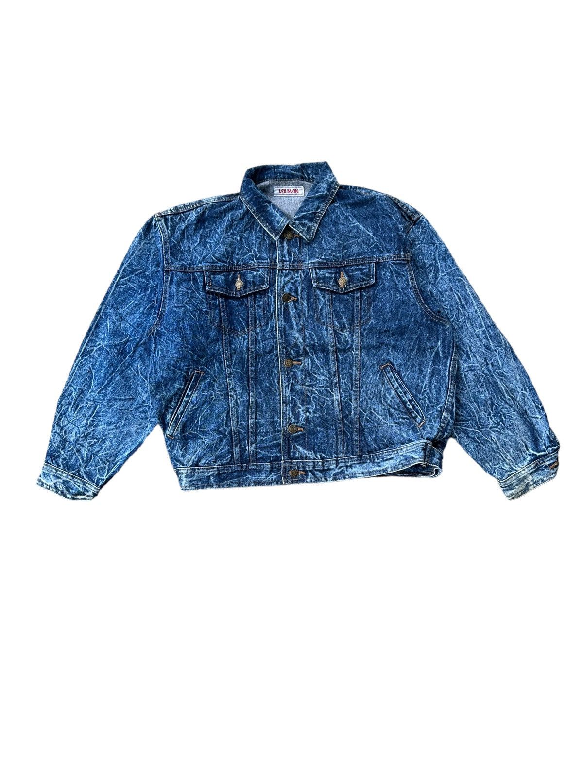 Japanese Brand Rare!! Valman denim jacket Size US L / EU 52-54 / 3 - 1 Thumbnail