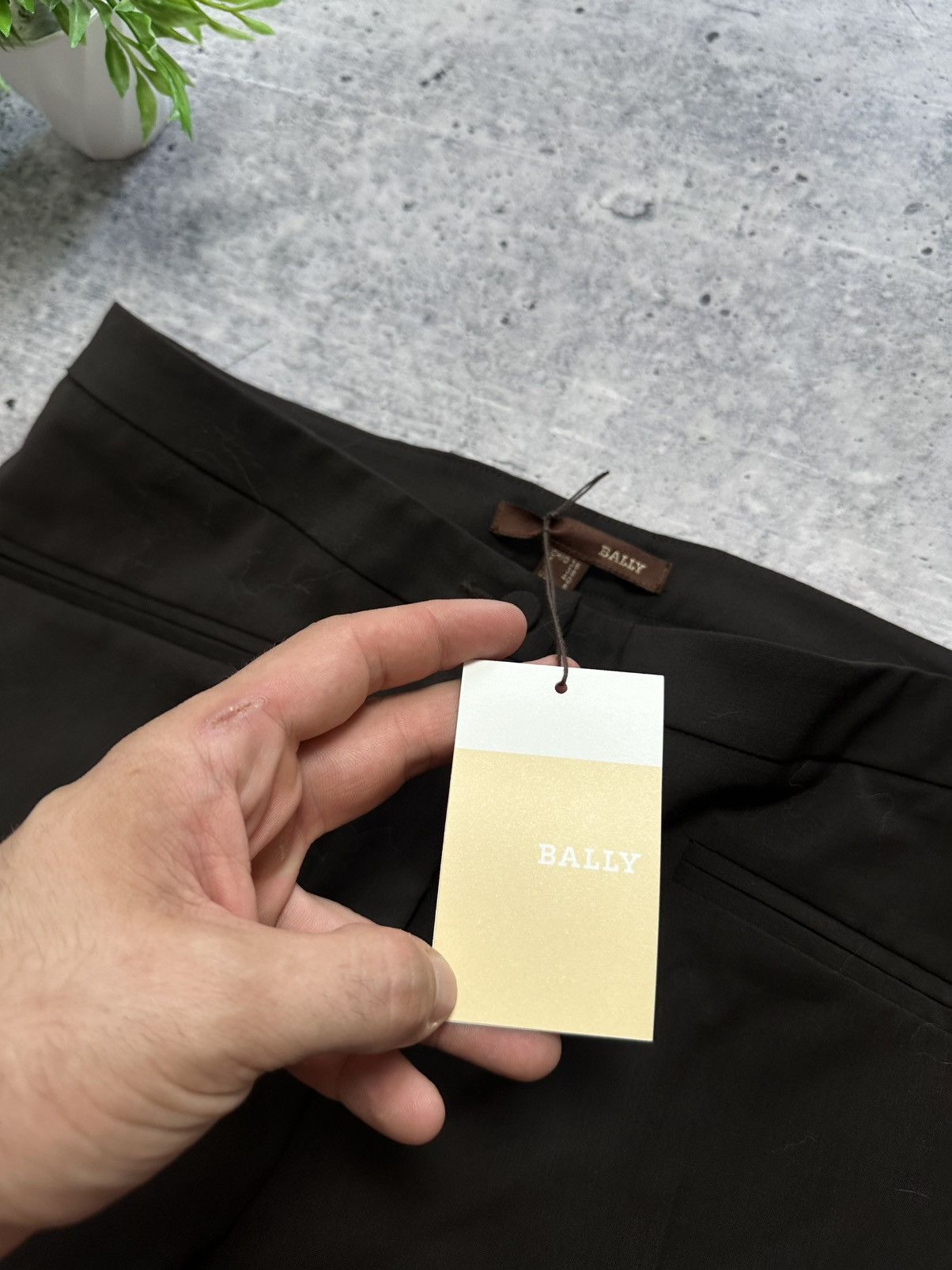 Bally Bally Classic Wool Trousers Dress Luxury Pants Size 27" / US 4 / IT 40 - 5 Thumbnail