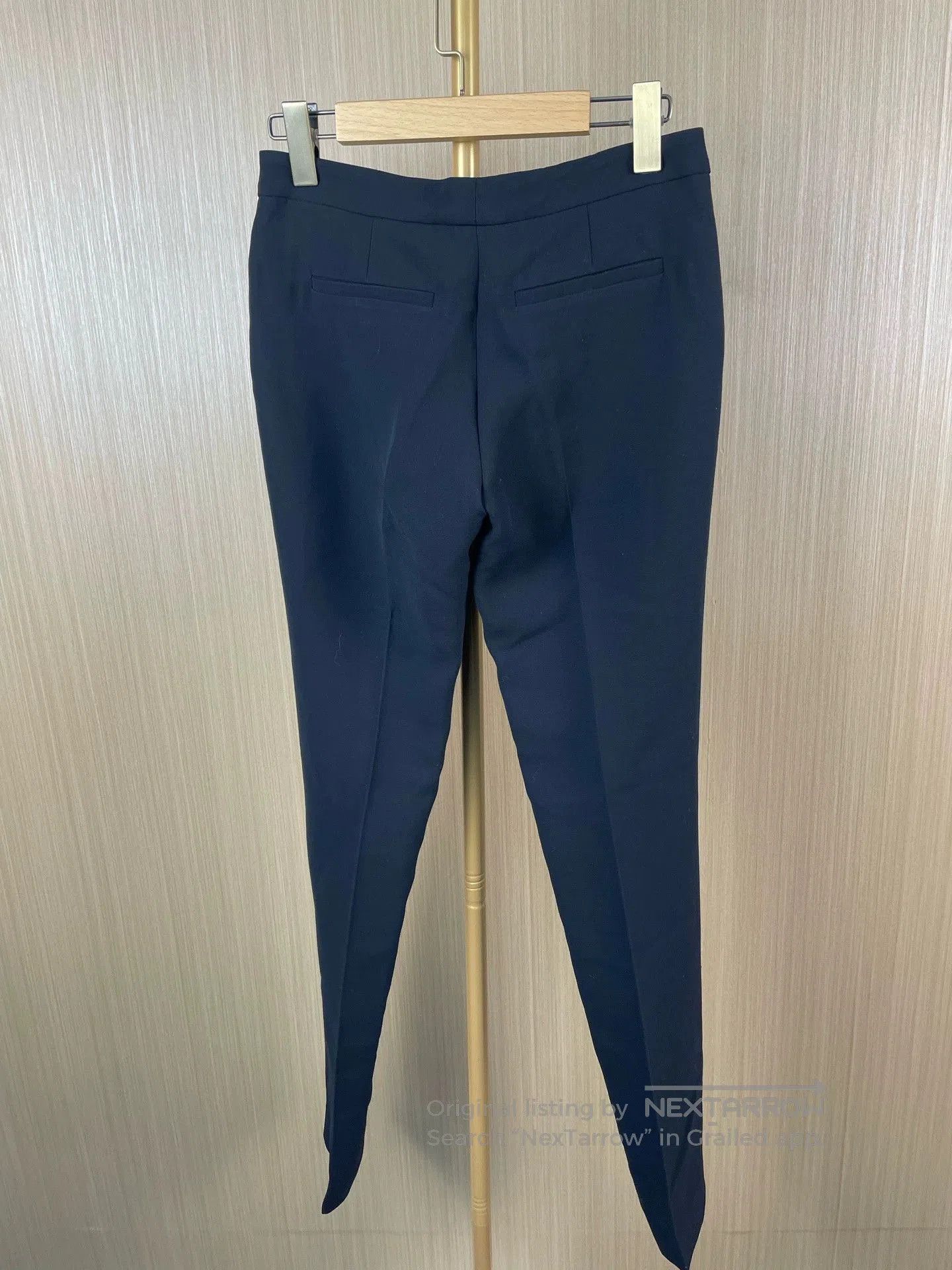 Dior black silk casual pants by Dior. Size US 34 / EU 50 - 2 Thumbnail