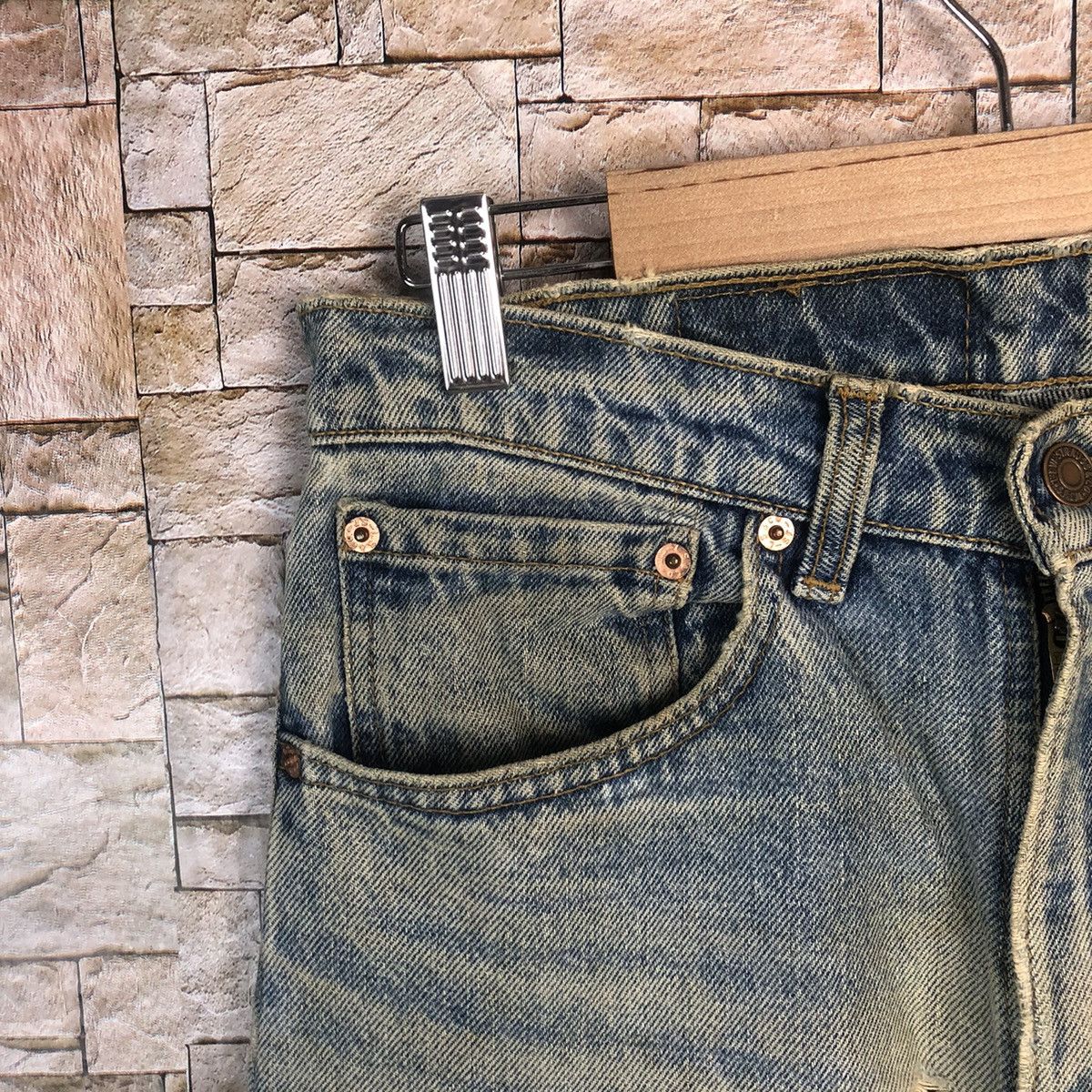 Levi's 512 Levis faded Blue ripped Distressed Denim Pants #A71 Size US 31 - 8 Thumbnail