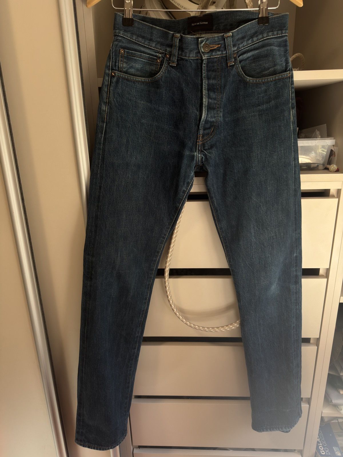 Nom De Guerre Nom De Guerre selvedge vintage jeans Size US 30 / EU 46 - 1 Thumbnail