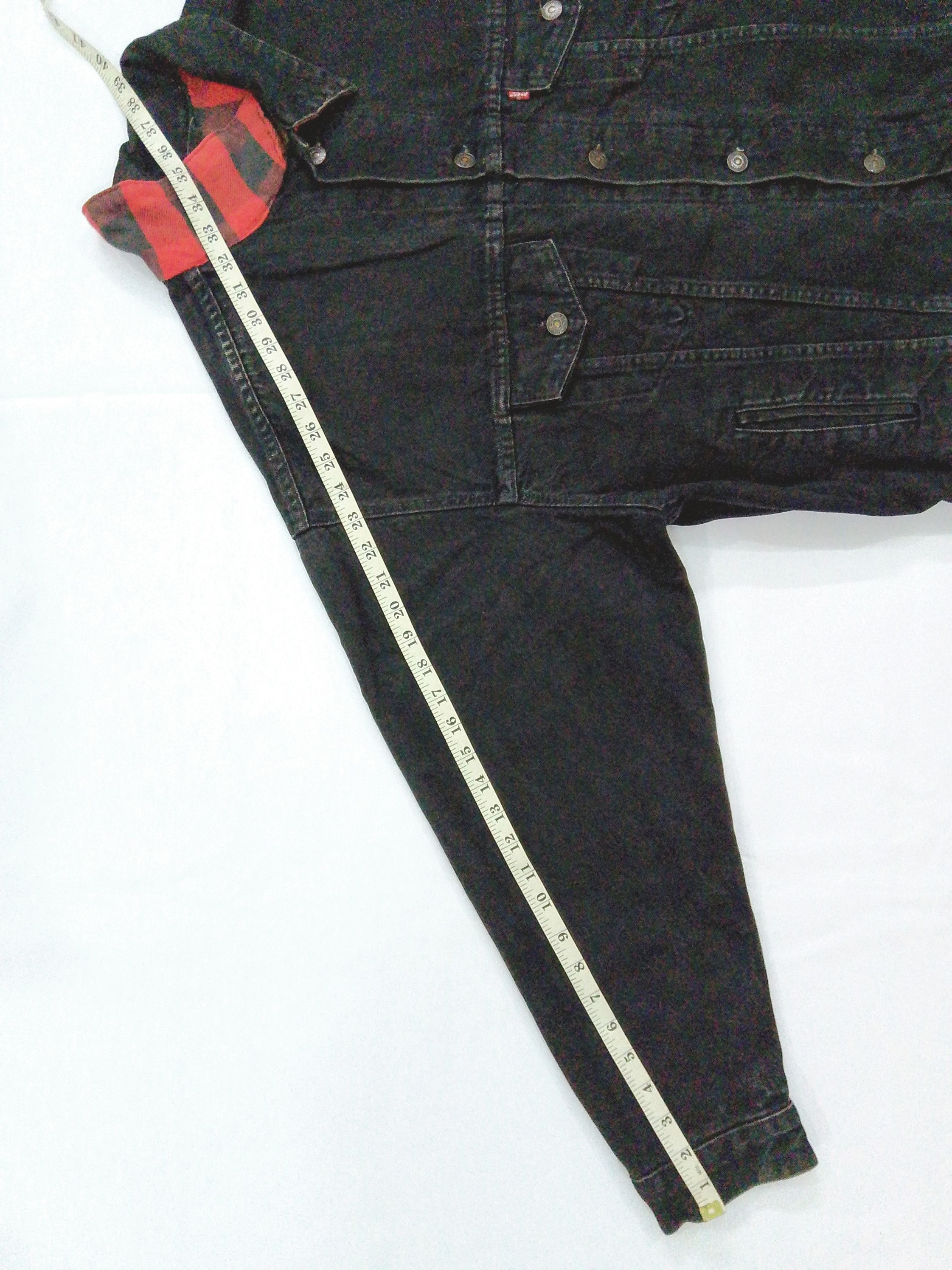 Levi's Vintage Levi’s 70417 Flannel Lined Denim Jacket USA Made Size US L / EU 52-54 / 3 - 23 Thumbnail