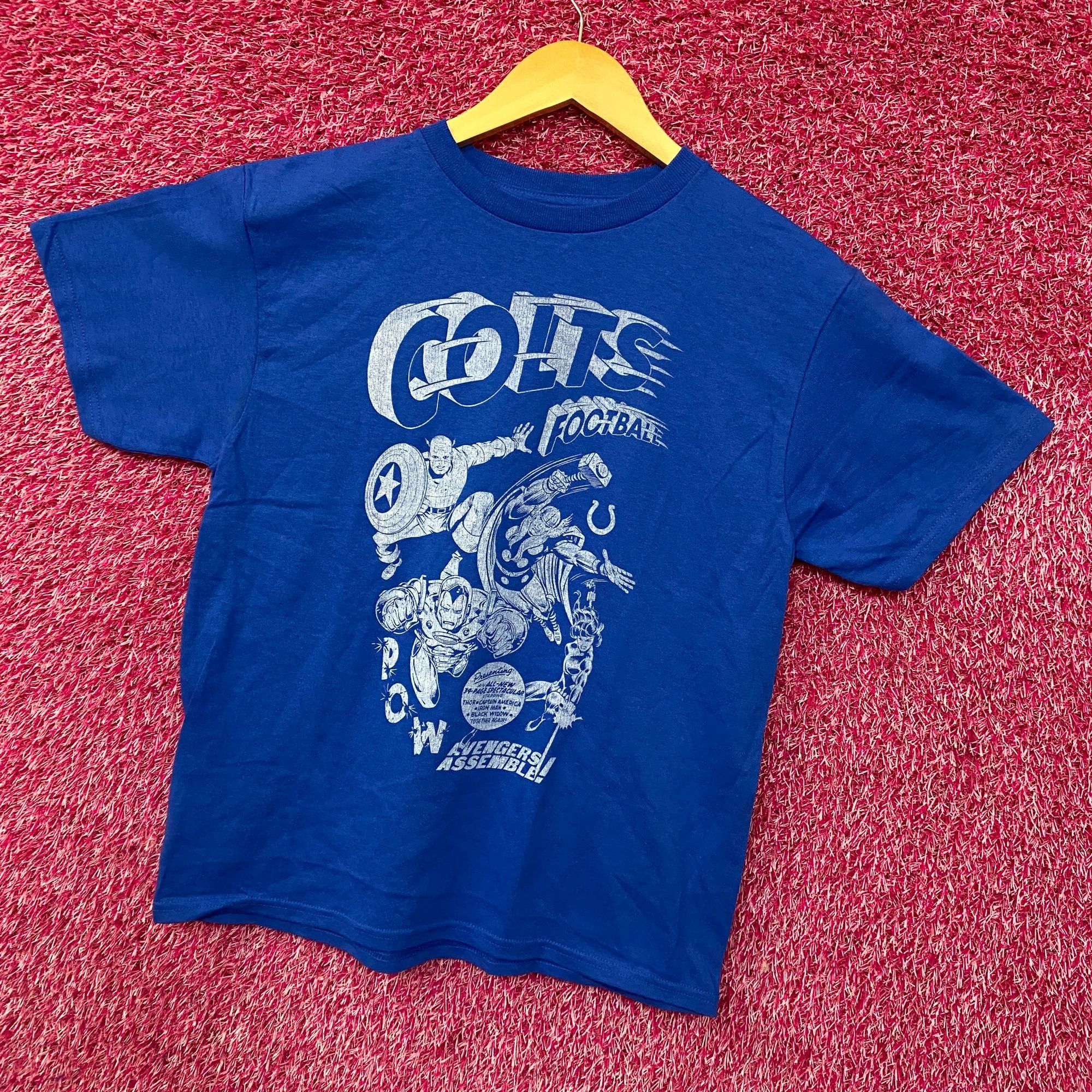 Junk Food Junk Food X Marvel The Avengers Lineup Indianapolis Colts T- Size US L / EU 52-54 / 3 - 3 Thumbnail