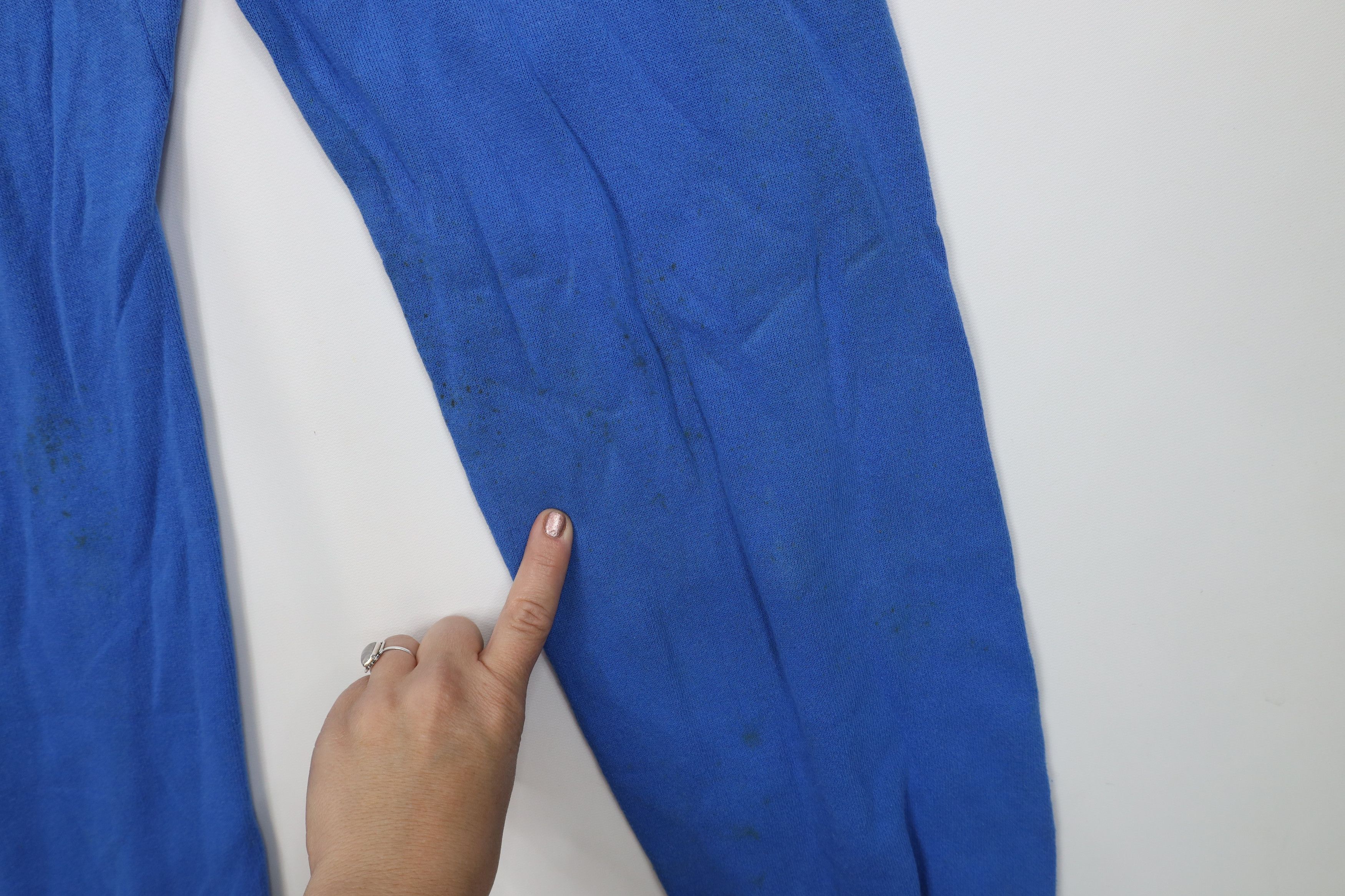 Hanes Vintage 80s 90s Hanes Sweatpants Joggers Royal Blue USA Size US 32 / EU 48 - 12 Thumbnail