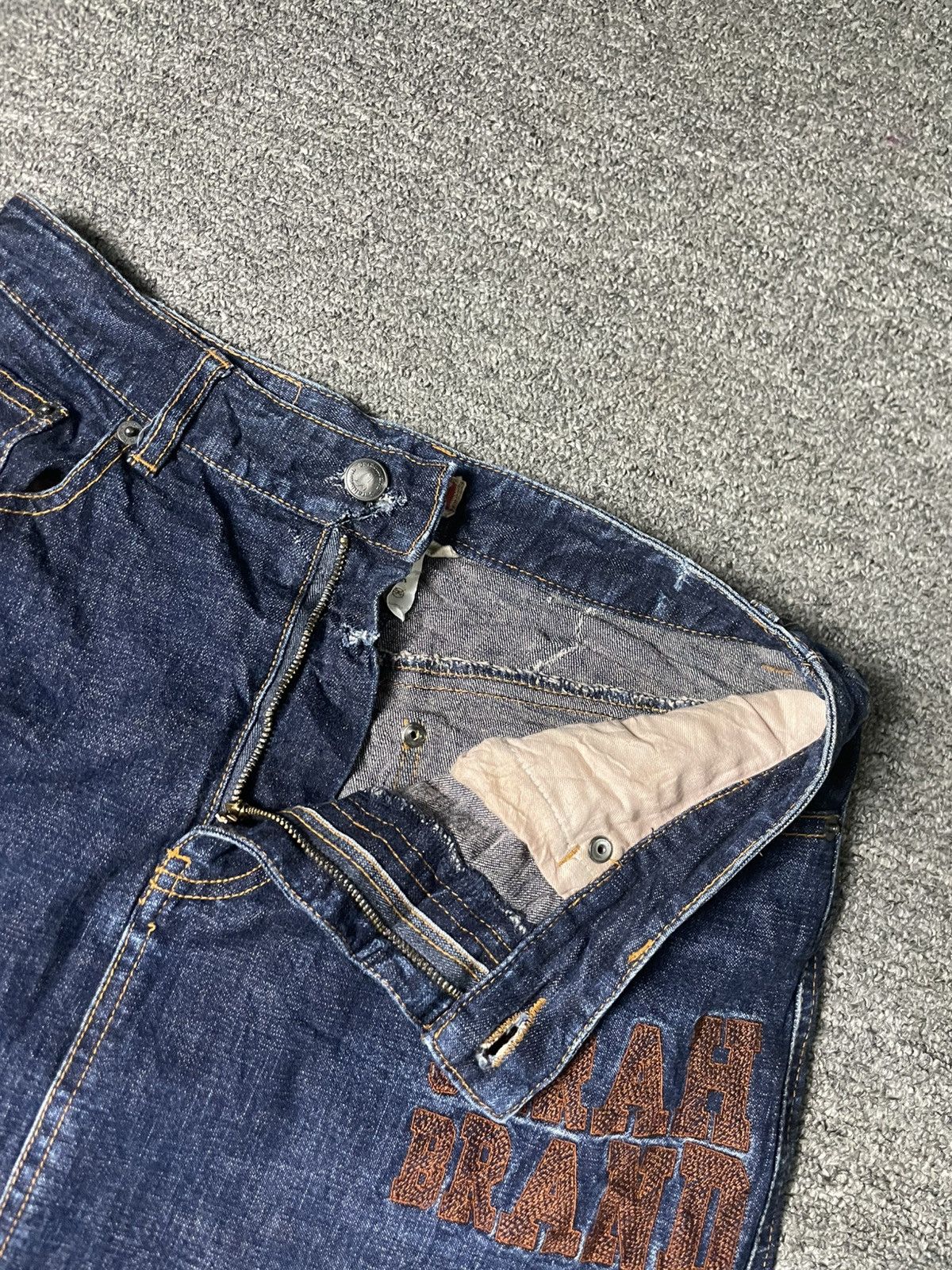 Japanese Brand × Vintage SARAH DENIM Brand Jeans Skirt (83) Size 29" - 5 Thumbnail