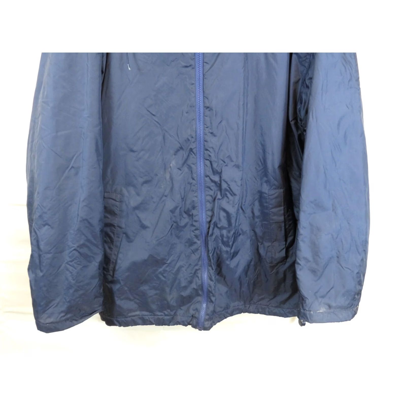 Nike VTG 1990s Nike Swoosh Black Nylon Coat Jacket Men L Size US L / EU 52-54 / 3 - 2 Thumbnail